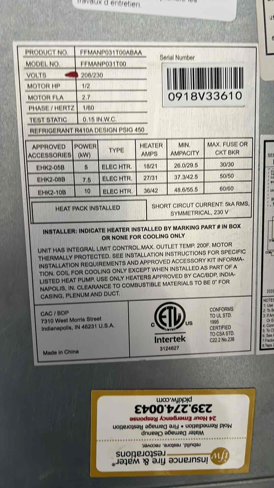 I was called to a condo in the city to check on an HVACI system that was not cooling. Upon arrival, I found that the system was running correctly and that the cooling was adequate. However, I noticed that the sub-cooling was low. I checked the refrigerant levels and found that the system was low on 410. I added more refrigerant to the system and performed a leak test to ensure that there were no leaks. After completing the repairs, the system was cooling properly and the sub-cooling was back to normal. The customer was happy with the service and thanked me for my help.
