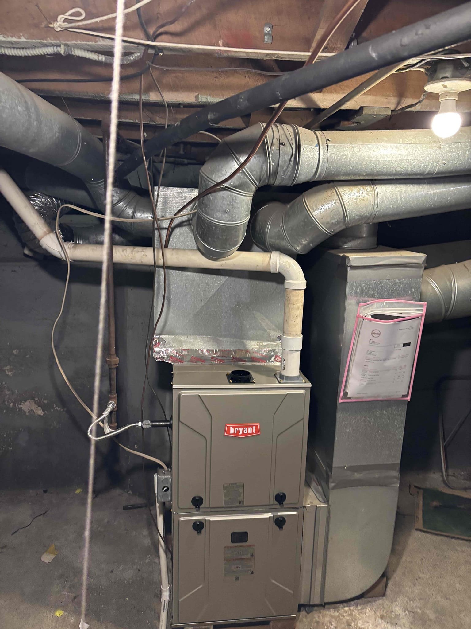 I was called to a home in the 123 Fake St. Ersatz, Bogus 12345 to install a coil and run high volt to the outside unit. I arrived at the home and found the unit in need of a coil and high volt. I installed the coil and ran the high volt to the outside unit. I tested the unit and found that it was working properly. The customer was satisfied with the work and paid me in full.