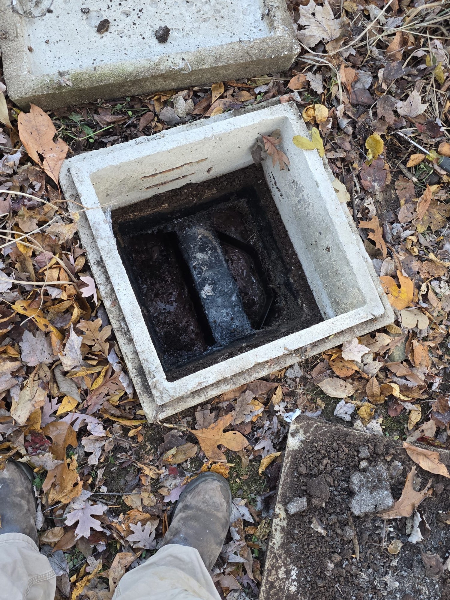 I was dispatched to a customer's home to find a septic tank that was full. I used a sewer camera to inspect the tank and found that the tank was full of solid waste. I informed the customer of the situation and advised them to call a plumber to clean the tank.