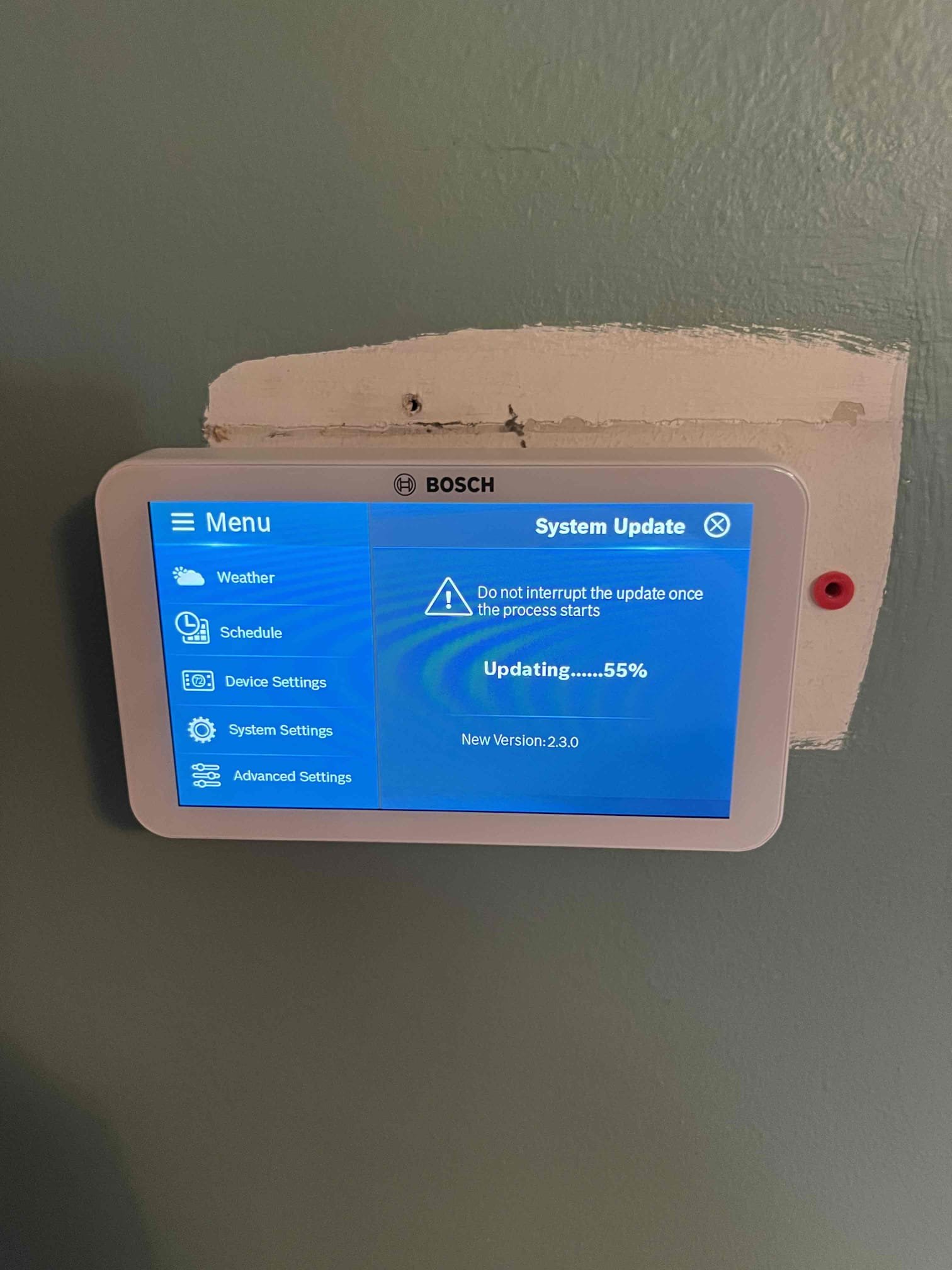 I was called to a customer's home to address an issue with their thermostat. Upon arrival, I found that the thermostat was set to 67°F, but the home was actually 67°F. I checked the system and found no issues. I then updated the thermostat's software and reconnected the Wi-Fi. The customer was happy with the results and I left the home. I told the customer to call us immediately if they saw the thermostat reading 55°F again.