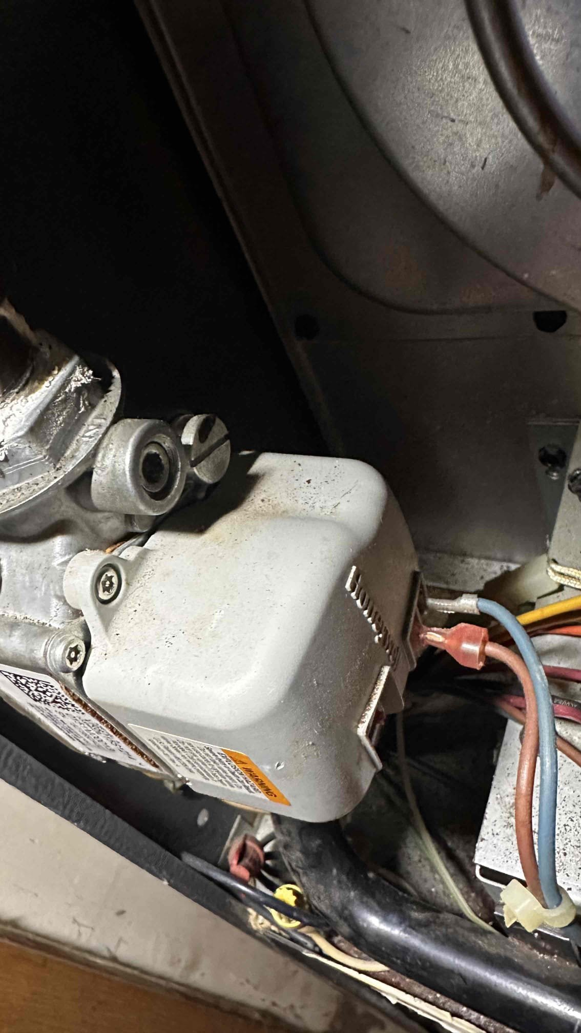 The gas valve was dirty and needed to be replaced. The igniter was coming on but the gas valve would not release gas to ignite. The gas shut-off valve was also dirty and needed to be replaced.