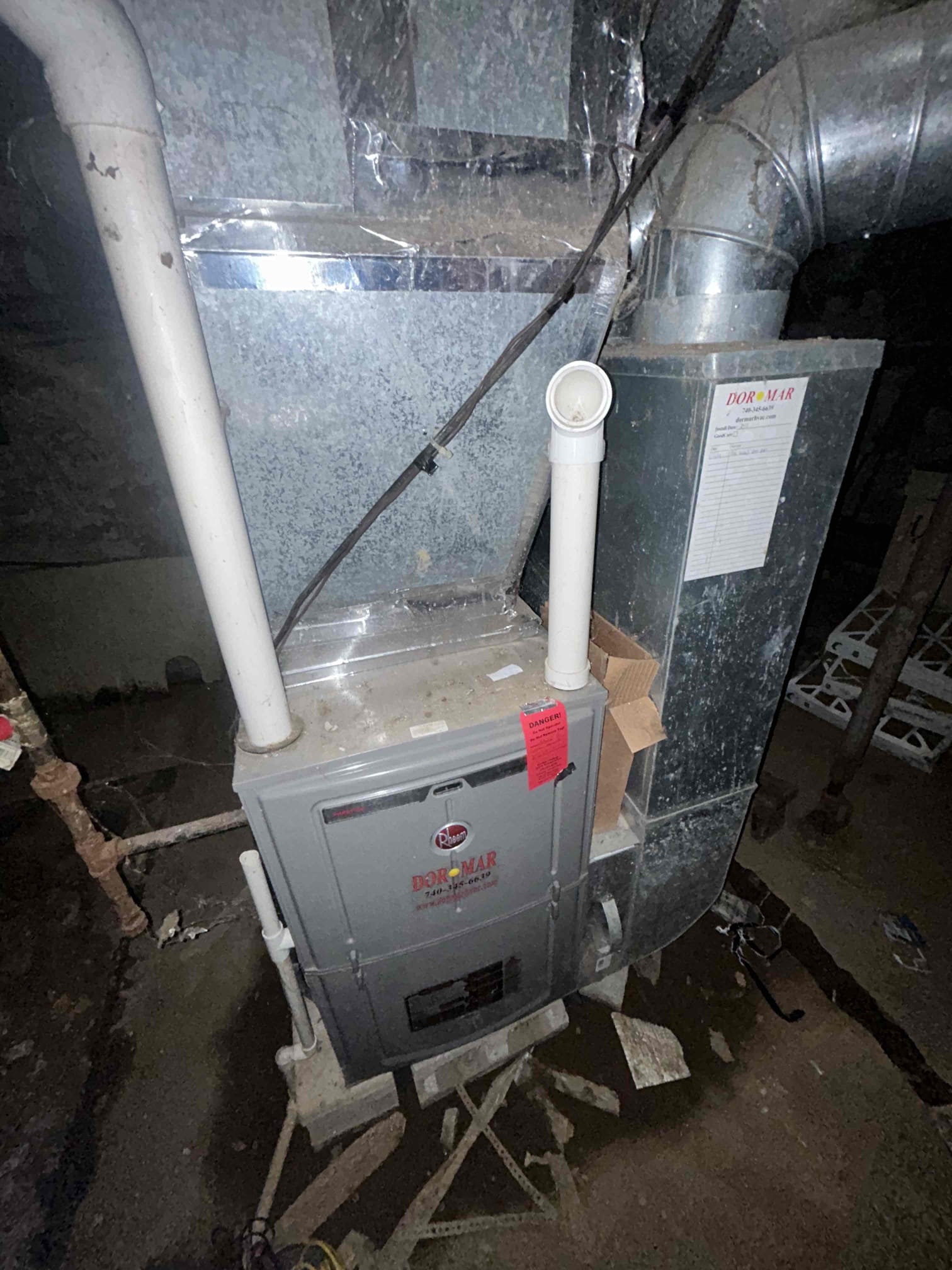 I am a highly skilled and experienced home service professional. I recently completed a job where I went to inspect a furnace and found severe amounts of rust in the heat exchanger. The heat exchanger was red-tagged due to safety issues, and I shut off the breaker to prevent it from starting. The client was advised to look into a dehumidifier to help extend the lifetime of the heat exchanger. I also provided estimates for heat exchanger replacement with a dehumidifier and estimates for longer-lasting solutions. The client was grateful for my advice and appreciated the detailed information I provided.