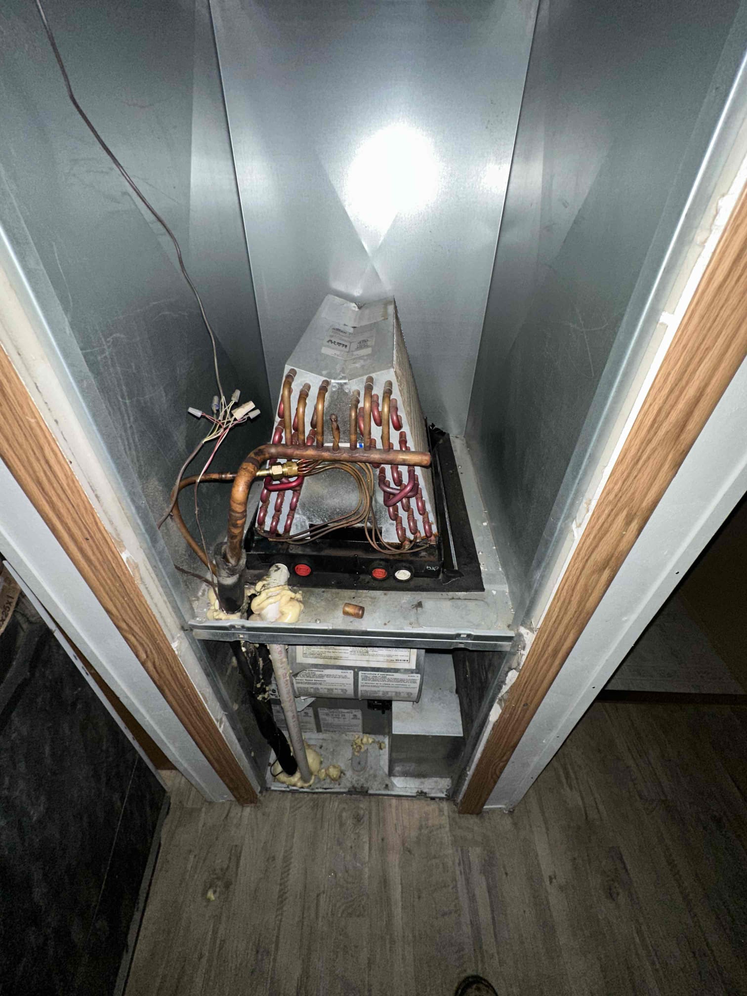 I completed a furnace inspection and maintenance service at a residential home. I checked the furnace for any issues, cleaned the burners, inspected the blower, and tested the thermostat. I also checked the air filter and replaced it if needed. I also checked the venting and combustion to ensure they were working properly. Finally, I tested the ignition system and made any necessary adjustments.