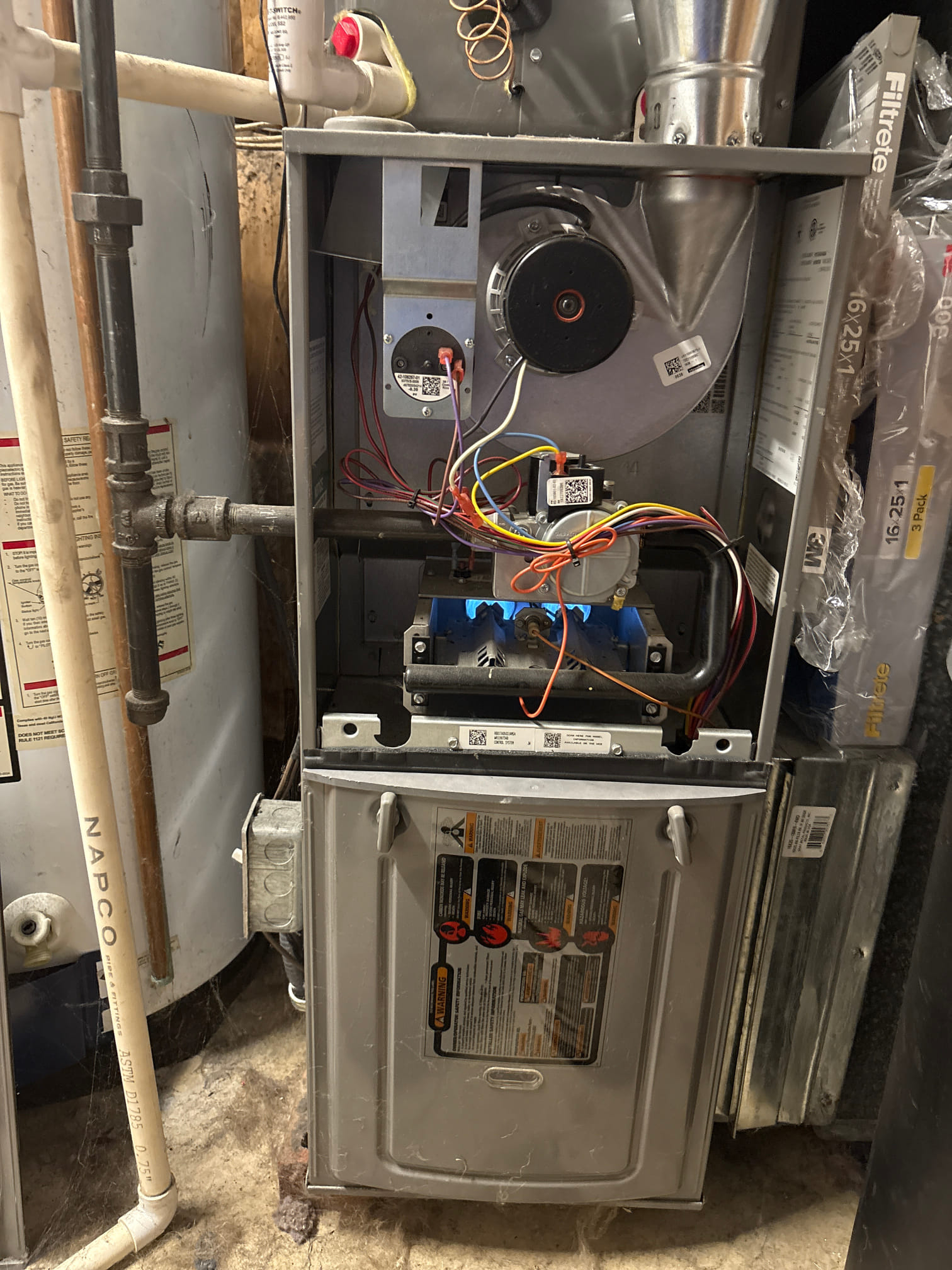 I arrived at the customer's house and checked the power supply to the unit. The power supply was 120 V, which was within the acceptable range. I then checked the power supply coming out of the transformer and found that it was 24 V, which was also within the acceptable range. I checked the Preston door switch and found that it was working properly. I then ran the unit and the heat, and the unit was working properly. I watched the unit run for 20 minutes to ensure that it was operating correctly. I also checked the unit's performance and found that it was operating as expected.