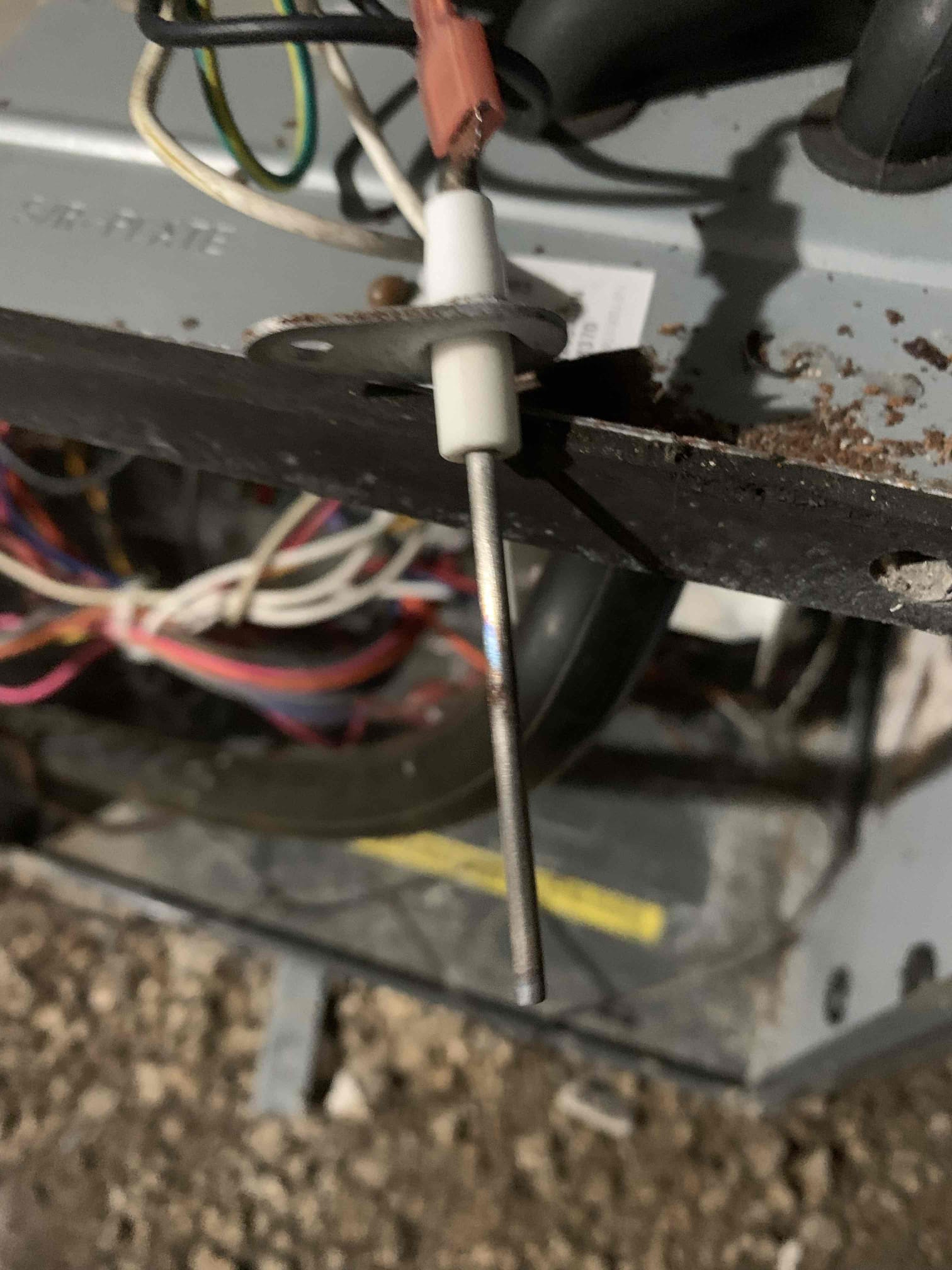 I performed furnace maintenance on a residential property. I verified the operational performance of the system, cleaned the carbon buildup on the flame sensor, and assessed the amp draw of the blower and inducer motor to ensure they were operating within acceptable parameters.