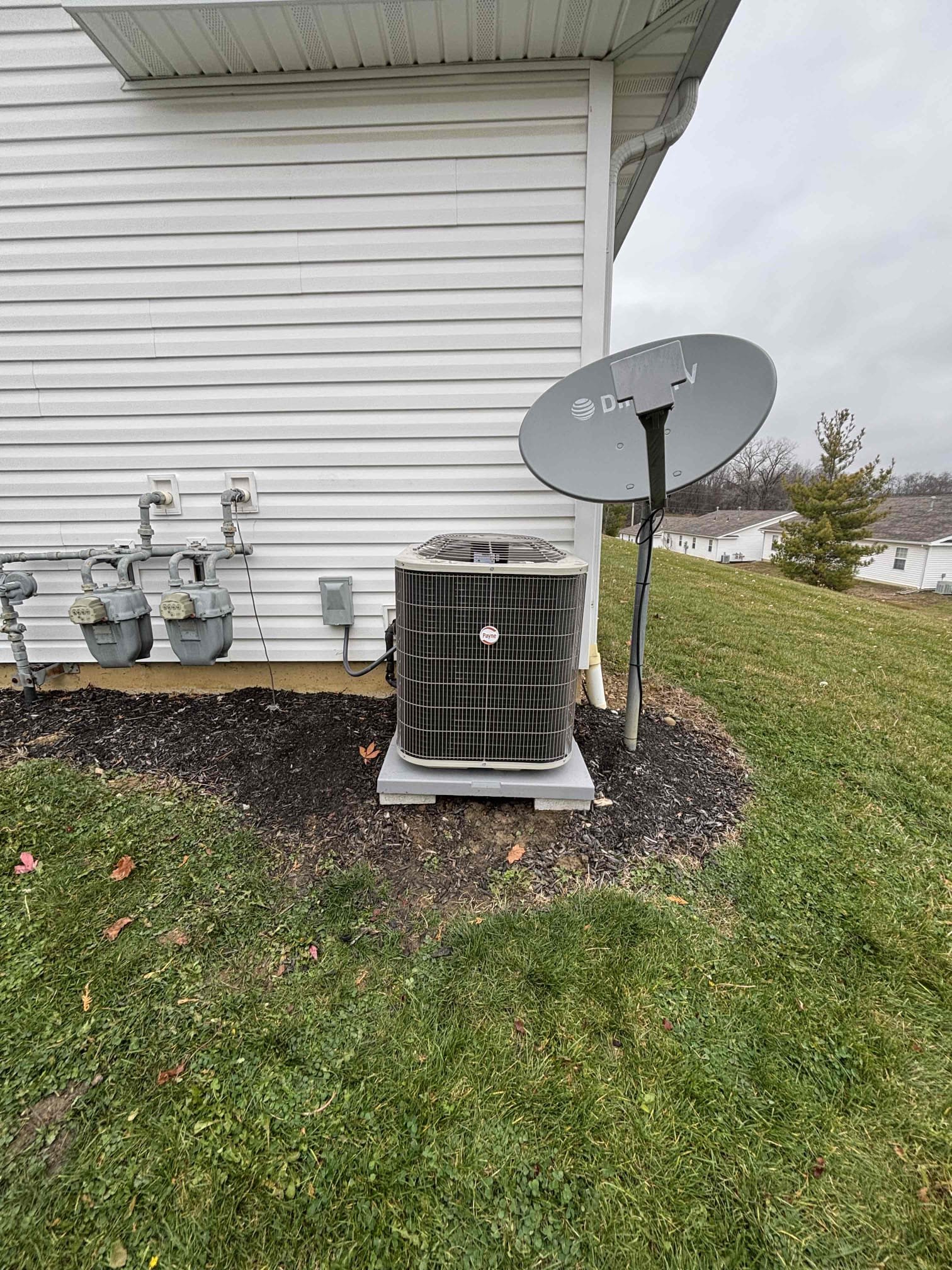 I connected a 6-inch elbow to an outdoor unit. I used a wrench to tighten the connection and ensure a secure seal. I also checked for any leaks and made any necessary adjustments to ensure proper operation.