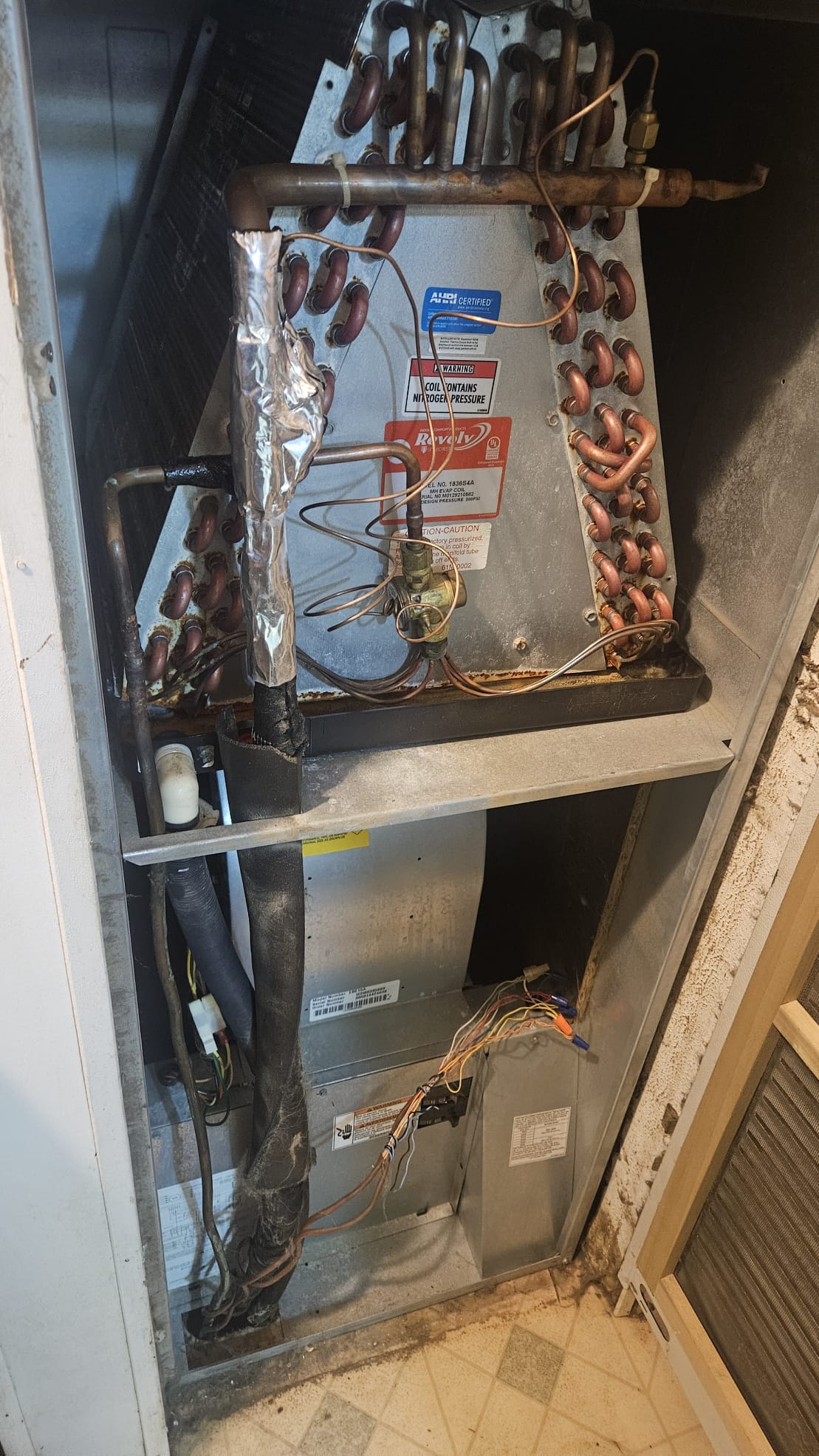 The electric air handler is working great. I have checked the electrical connections, cleaned the air filter, and tested the thermostat. The system is running smoothly and efficiently. I have also checked the refrigerant levels and found them to be within the manufacturer's specifications.