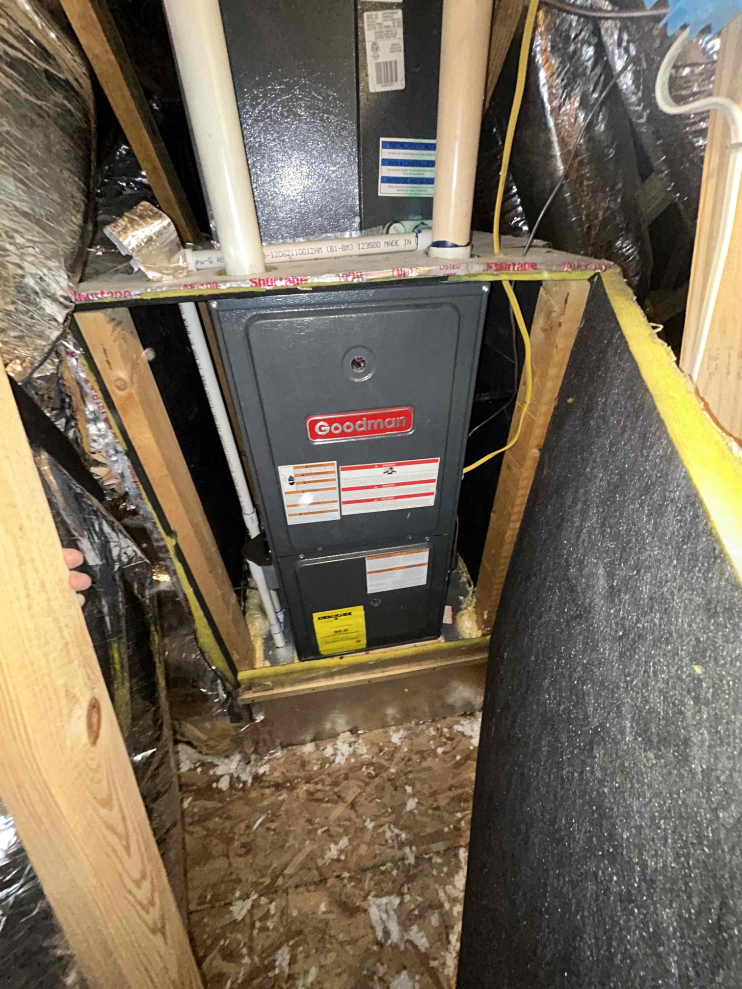 I completed a maintenance service on a furnace, which included cleaning the flame sensor, inspecting the igniter, replacing air filters, and checking the amperage of motors. During the inspection, I noticed slight heat damage on the heat exchanger and a slightly low blower capacitor. I also provided recommendations for future maintenance to ensure the furnace continues to operate efficiently.