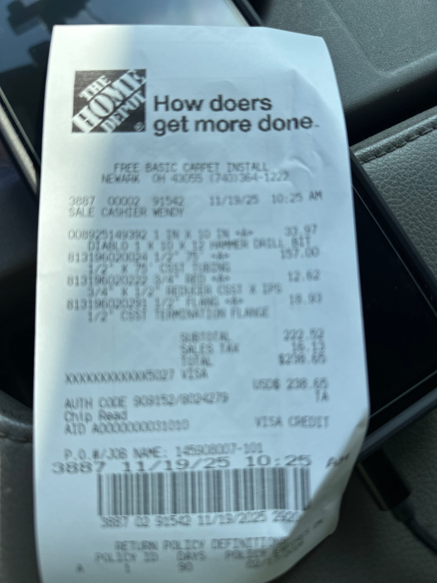I was hired to unhook the gas from the stove and run a new gas line to the fireplace. The gas line was 40-50 feet long and needed to be 12 feet of 12-2 wire with a metal receptacle box and receptacle. I also had to put a stove plug in the wall behind the stove in the kitchen.