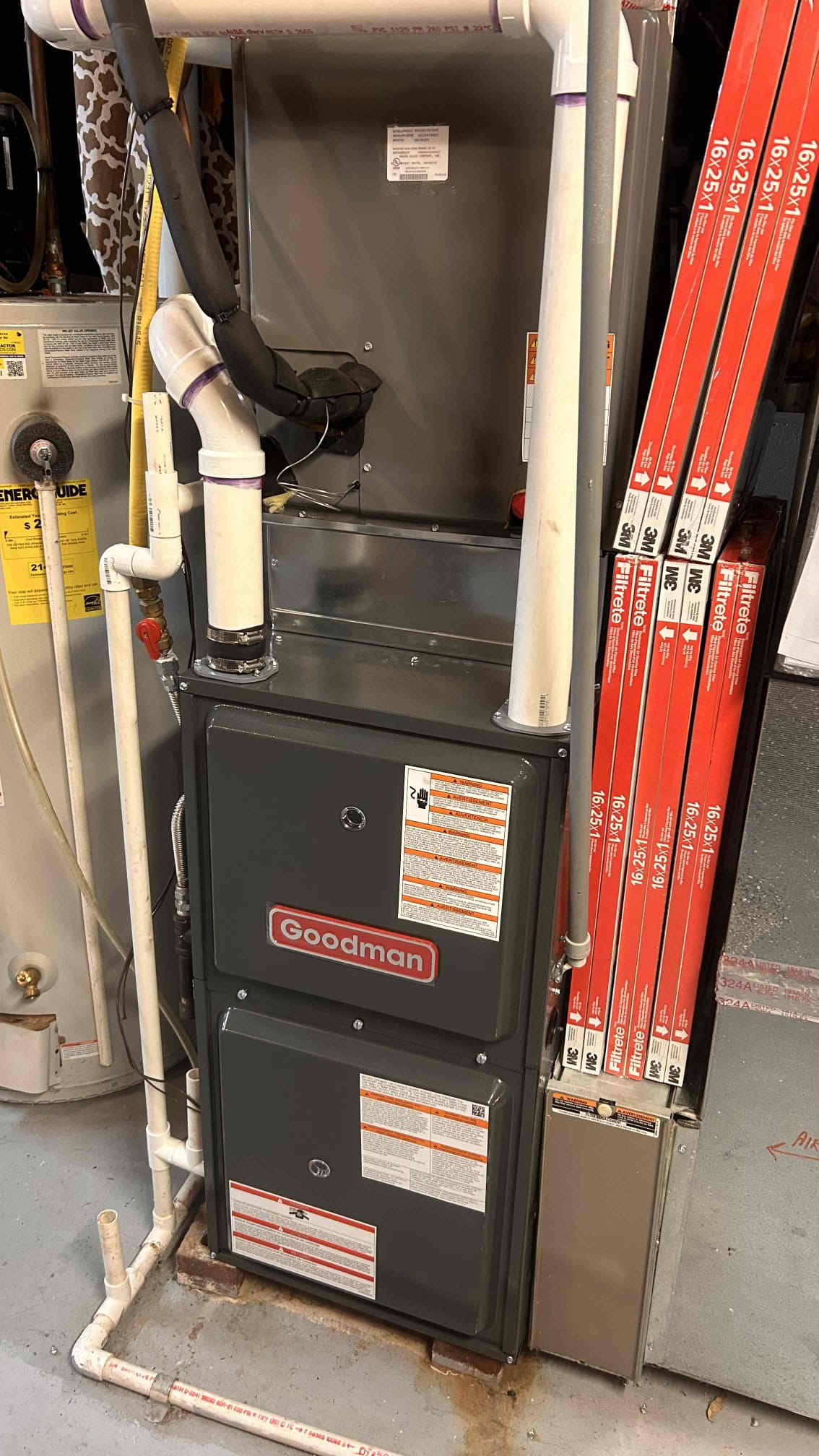 I was called to a customer's home to install a new furnace. The customer had recently purchased the home and wanted to ensure that the furnace was in good working condition. I arrived at the house and began the installation process. I removed the old furnace and installed the new one in its place. I also made sure that the ductwork was properly connected and that the furnace was operating at the correct temperature. The customer was very pleased with the work and thanked me for my help.