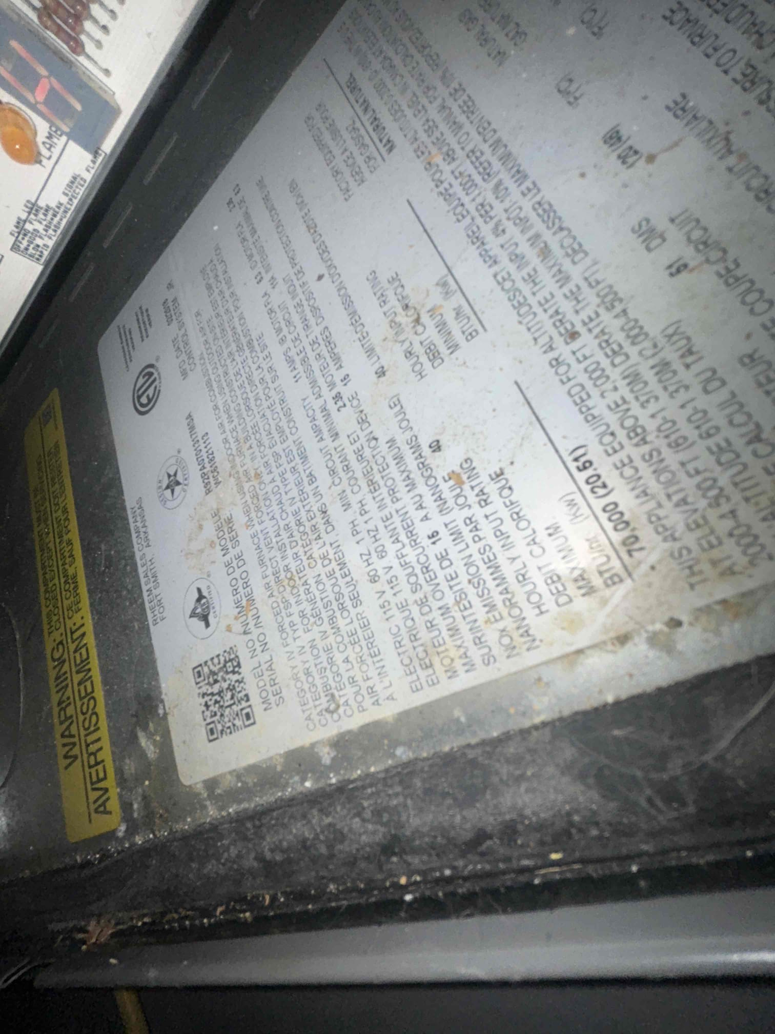 I am a skilled professional that works for a Dor-Mar Heating & Air Conditioning company. I completed a furnace inspection, verified airflow, checked the air filter, swapped out the air filter, checked the flame sensor, cleaned the flame sensor, verified good amperage across both motors, and insured good flames with no distortion.