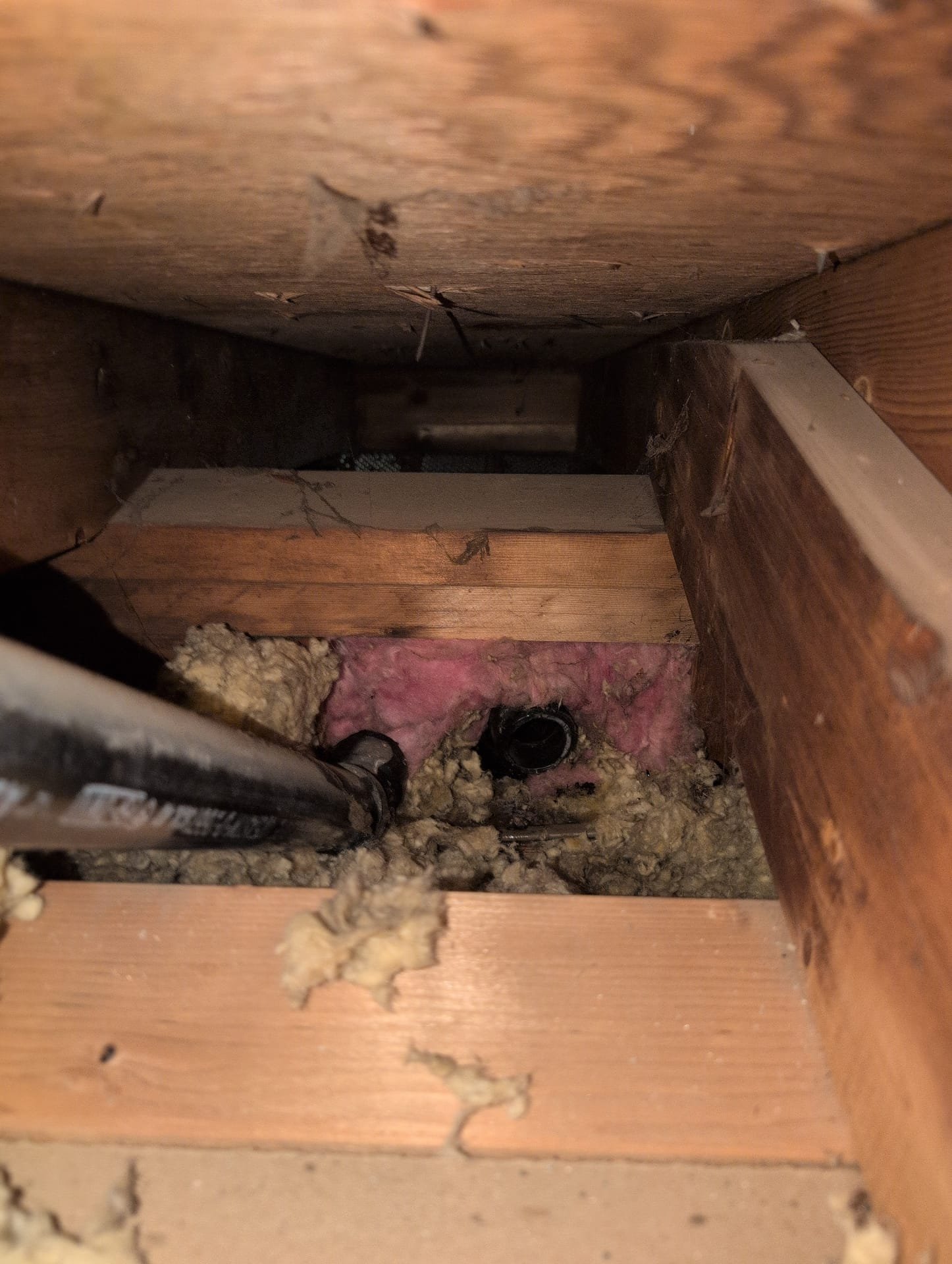 I was called to a home to find a leak in the kitchen. Upon inspection, I found that the leak was coming from the small stub behind the wall near the kitchen faucet. I went into the attic and noticed that it broke off and was allowing water to drip through the pipe. I then capped the rest of the pipe to stop the water from coming down. I installed a vent near the kitchen faucet to allow venting. The client did not want to sign anything and wished for the issue to be resolved.