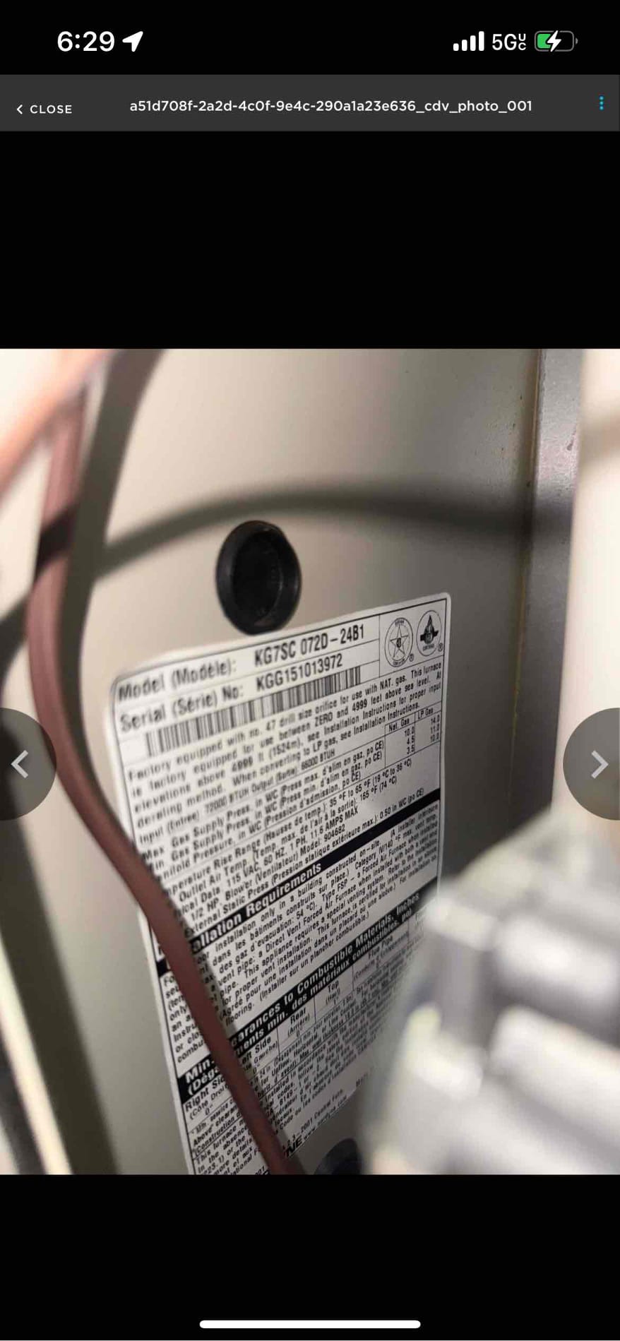 I was called to a home in the suburbs of Chicago to repair a gas valve that had been intermittently failing. Upon arrival, I found that the gas valve diaphragm had failed and was causing the flames to roll out. I reset the switch and tried to adjust the gas pressures, but the issue persisted. I recommended replacing the gas valve with a new one to ensure that the client's system would stay up and running.