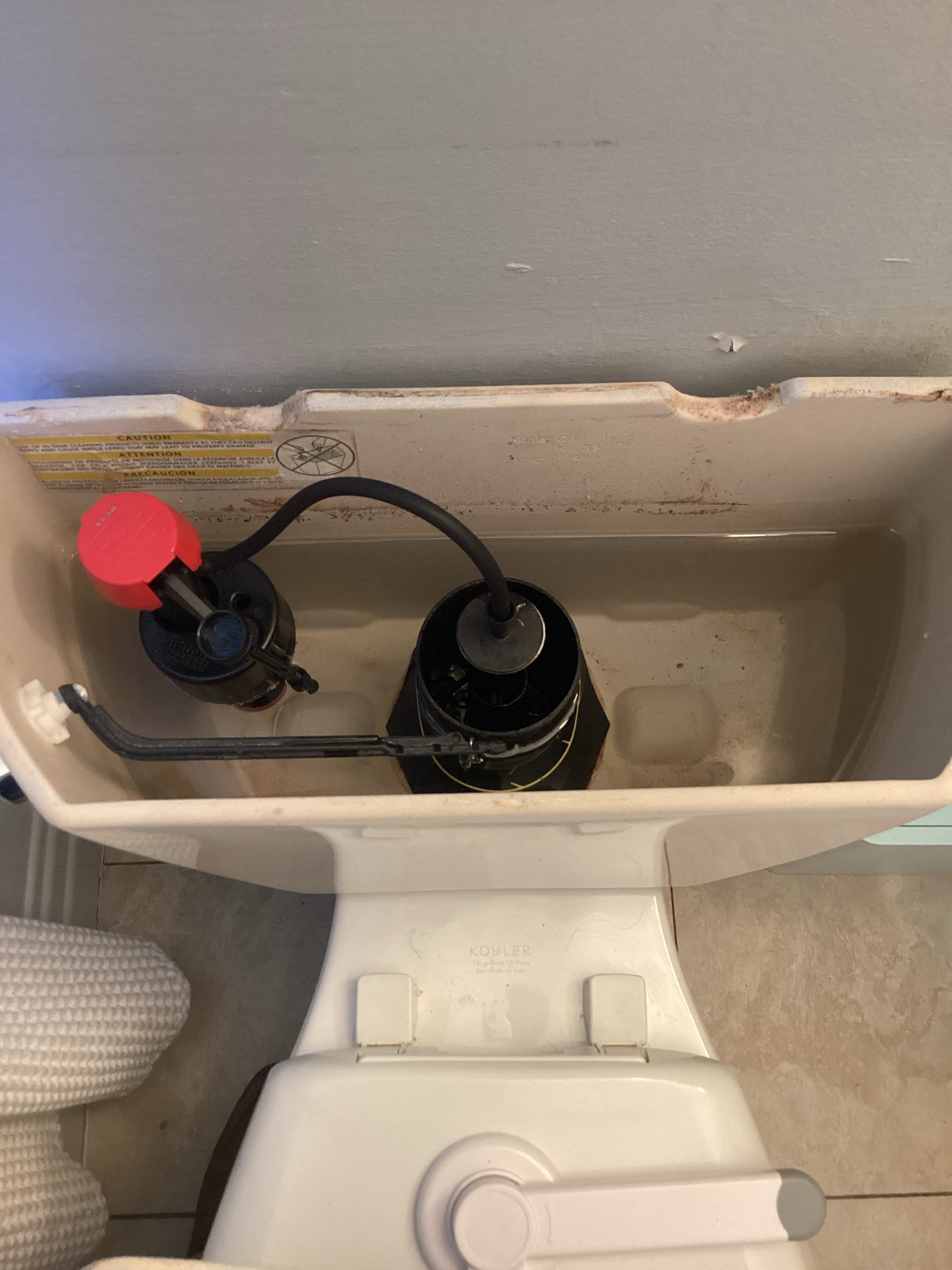 I was called to a home in the suburbs to repair a toilet that was not flushing properly. Upon arrival, I found that the toilet was not producing any water. I checked the tank and found that the water level was low. I removed the tank lid and found that the float was not working properly. I replaced the float and the toilet started to flush properly. I also noticed that the supply line was clogged, so I used an auger to clear the clog. After completing the repairs, the toilet was working properly again.