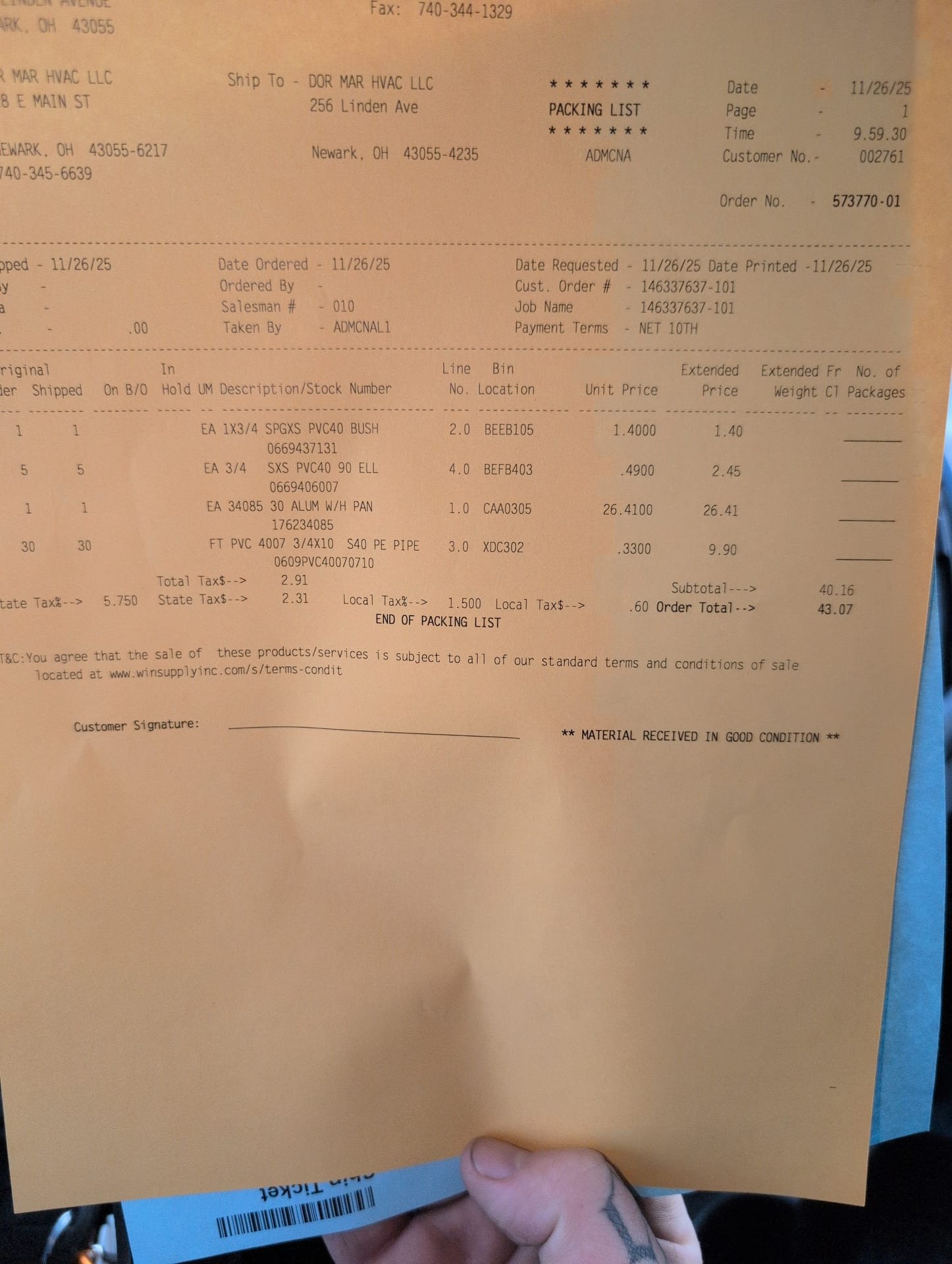 I was called to a home to replace a water heater that was from 2011. The water heater was a 75-gallon NG Power vent. The client had two water heaters, one in the front and one in the back. The one in the front was working fine, so the client did not want to replace it. The water heater needed a pan and repiping of the water lines, which were copper.