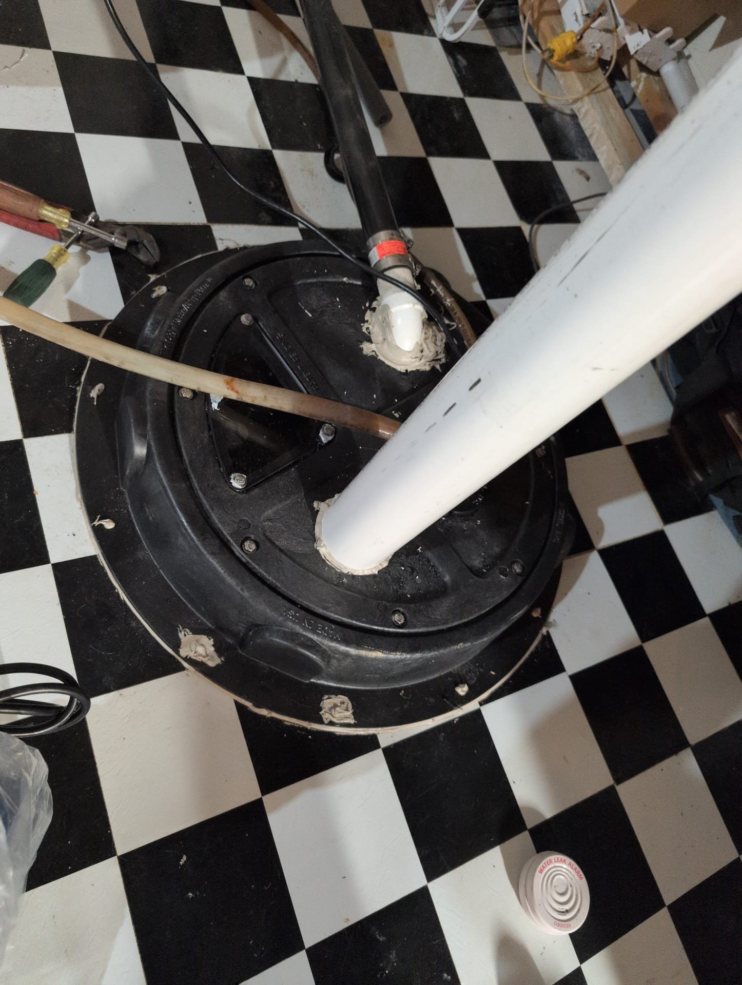 I was called to a client's home to fix a sump pump that was making a lot of noise. Upon arrival, I found that the pump was about 5 years old and was not working properly. I diagnosed the issue as a faulty motor and replaced it with a new one. The client was happy with the service and thanked me for my help.