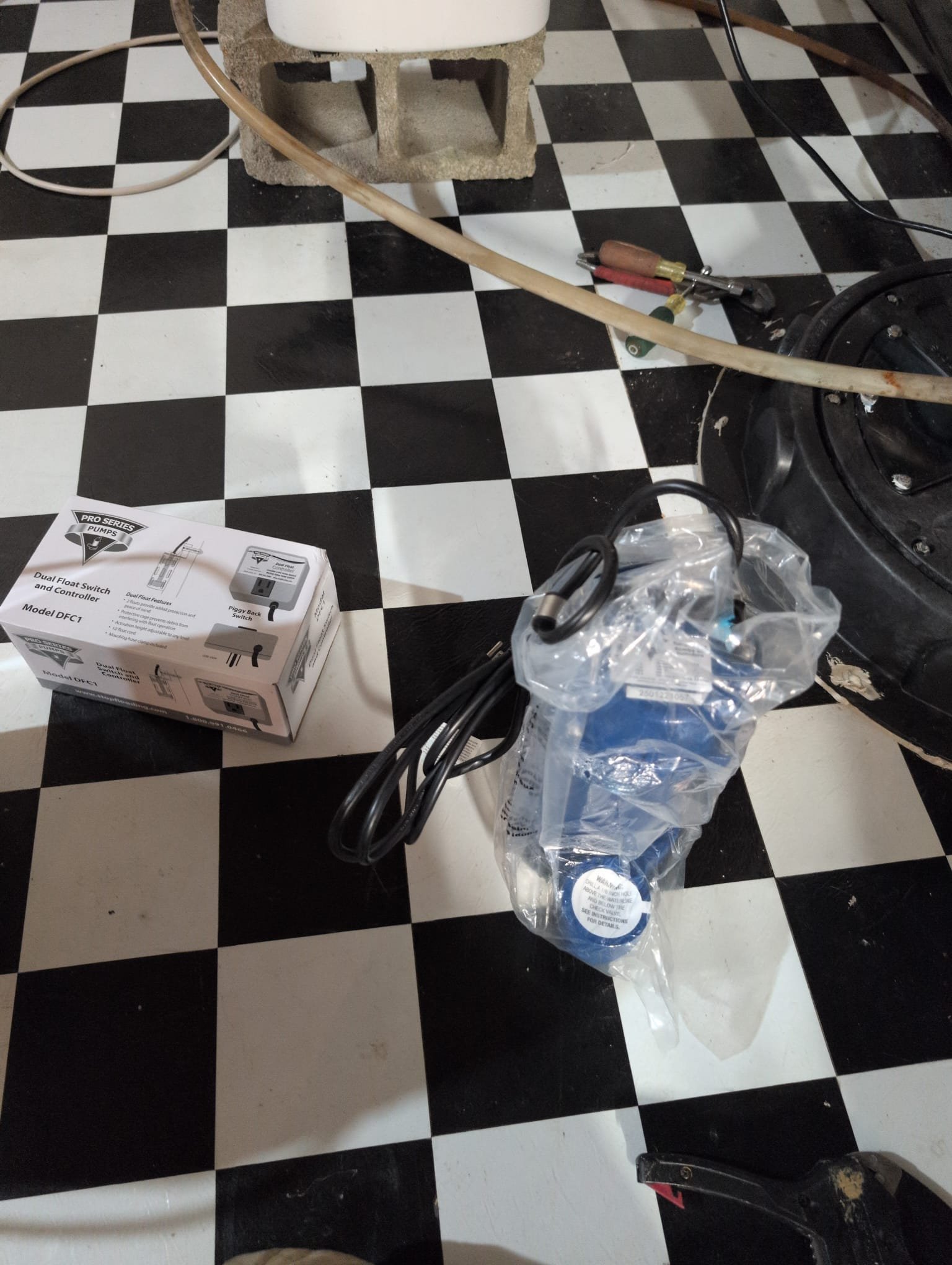 I was called to a client's home to fix a sump pump that was making a lot of noise. Upon arrival, I found that the pump was about 5 years old and was not working properly. I diagnosed the issue as a faulty motor and replaced it with a new one. The client was happy with the service and thanked me for my help.