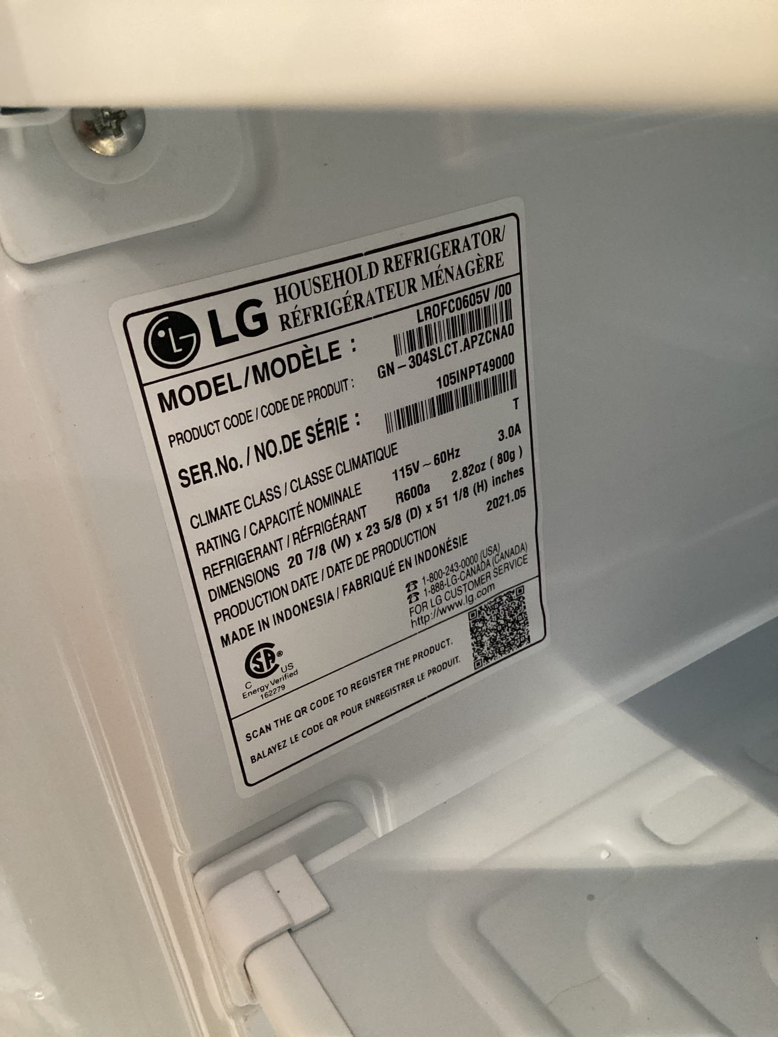 I was called to a home to repair a refrigerator that was not cooling. Upon arrival, I found that the unit was unplugged. I tested all the functions and found that the compressor was working properly. After a safety delay, the compressor kicked on and the voltage was correct where it needed to be. The racks began to cool, but I advised the customer to give the unit 24 hours to cool completely. If the unit did not cool, it would need to be run through a leak diagnosis.