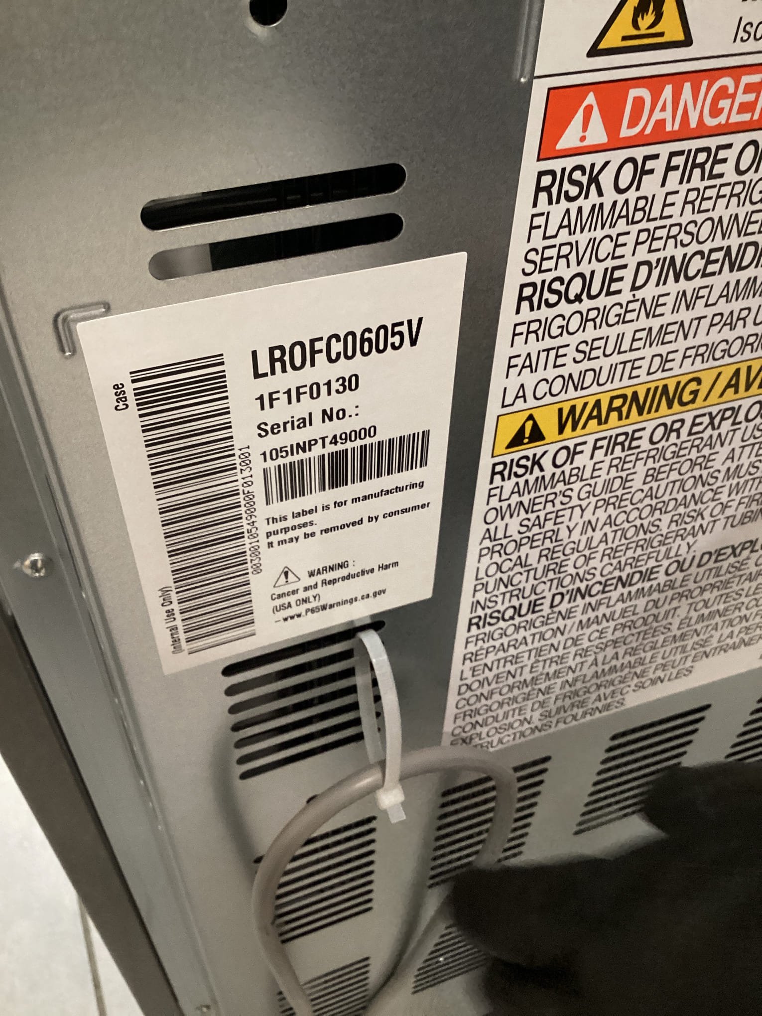 I was called to a home to repair a refrigerator that was not cooling. Upon arrival, I found that the unit was unplugged. I tested all the functions and found that the compressor was working properly. After a safety delay, the compressor kicked on and the voltage was correct where it needed to be. The racks began to cool, but I advised the customer to give the unit 24 hours to cool completely. If the unit did not cool, it would need to be run through a leak diagnosis.