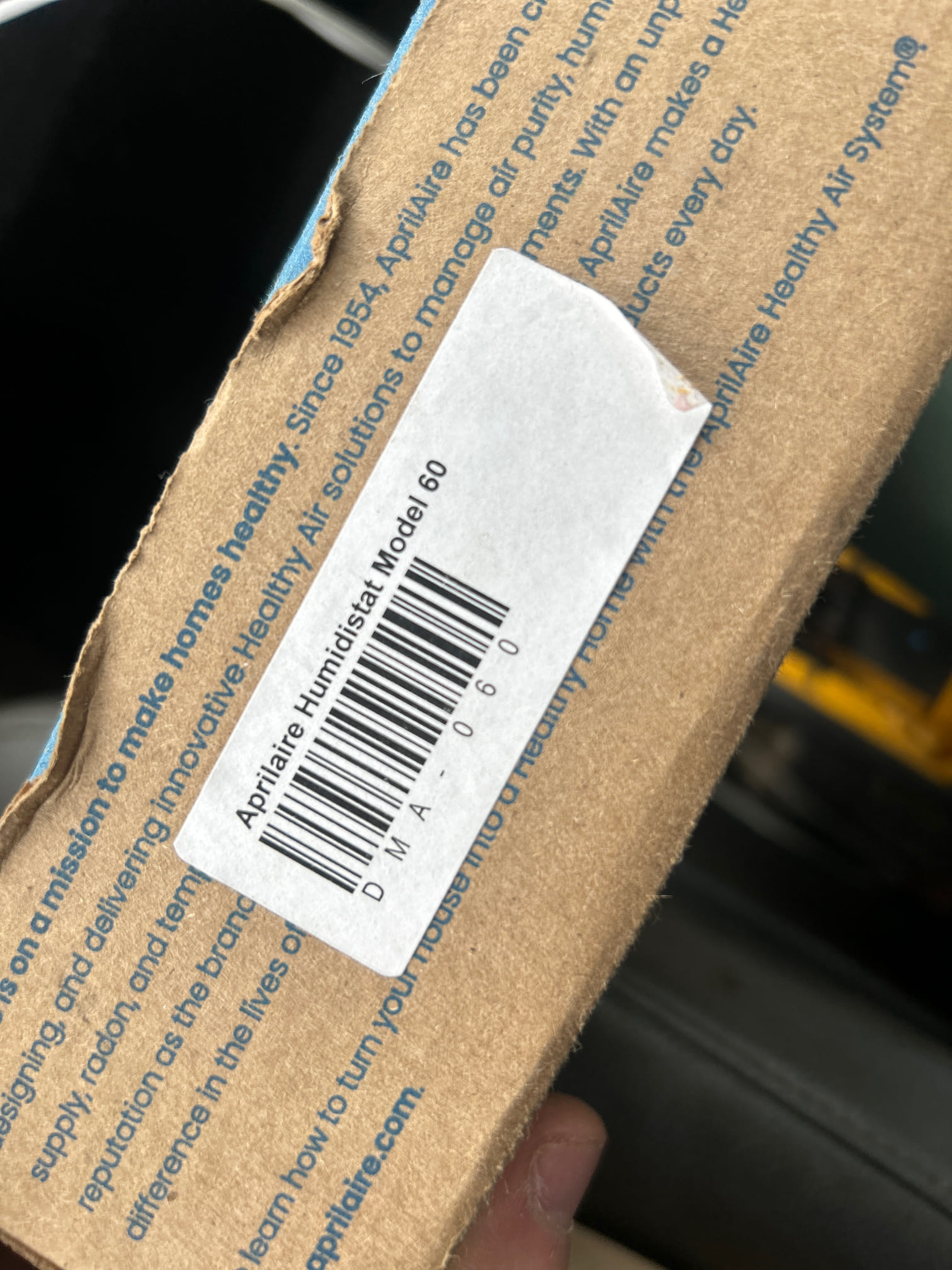 I was called to a home to replace a humidistat and install a transformer for a humidifier. The unit was installed on 11-21-2025 and is still under warranty. The parts and labor are covered under the warranty.
