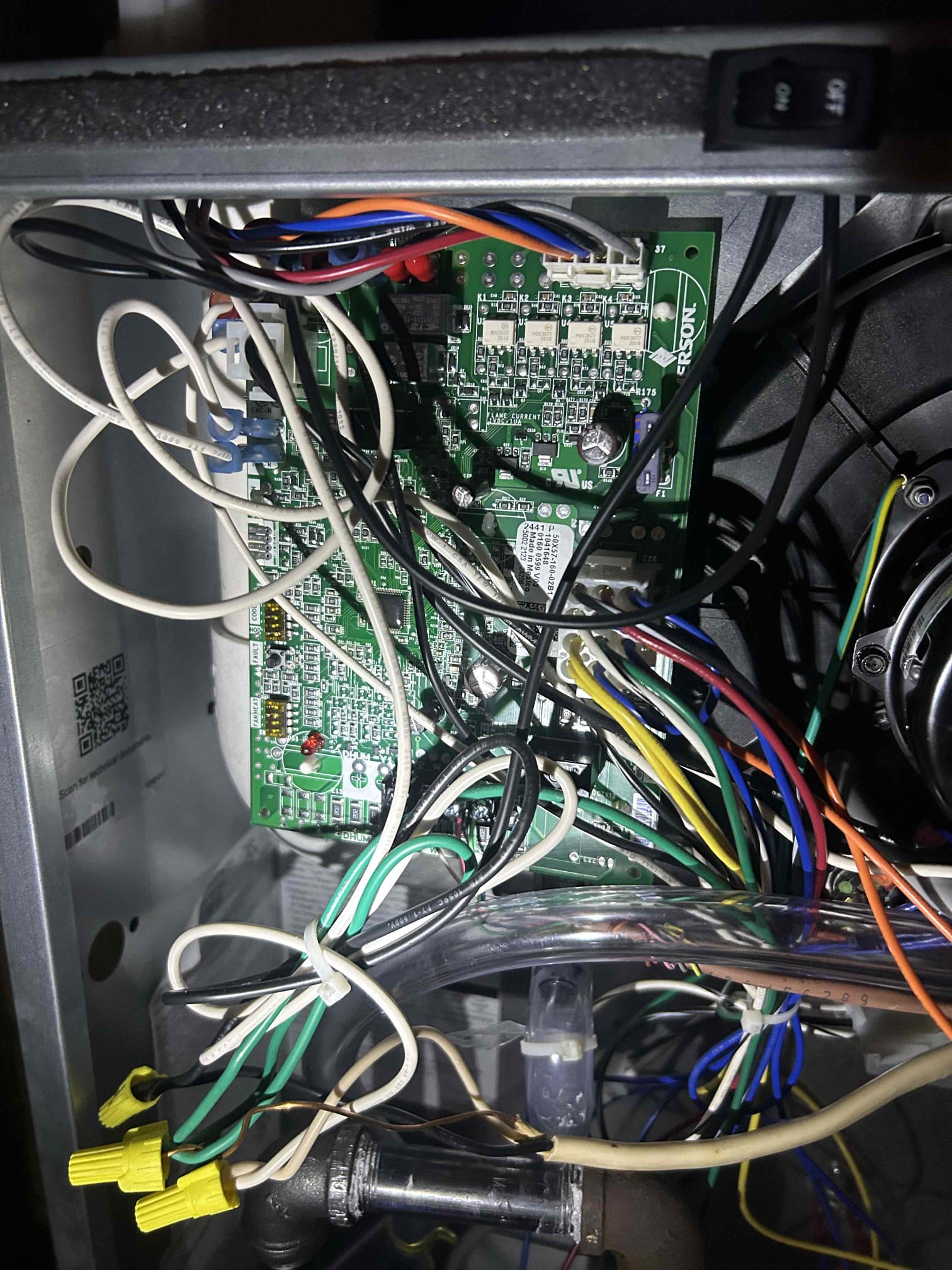 I am a field service technician for a home service company. I was recently called to a customer's home to repair a malfunctioning POF warranty control board. The board was located in the basement and was causing the furnace to not turn on. After diagnosing the issue, I replaced the board and tested the furnace to ensure it was working properly. The customer was very satisfied with the service and thanked me for my help.