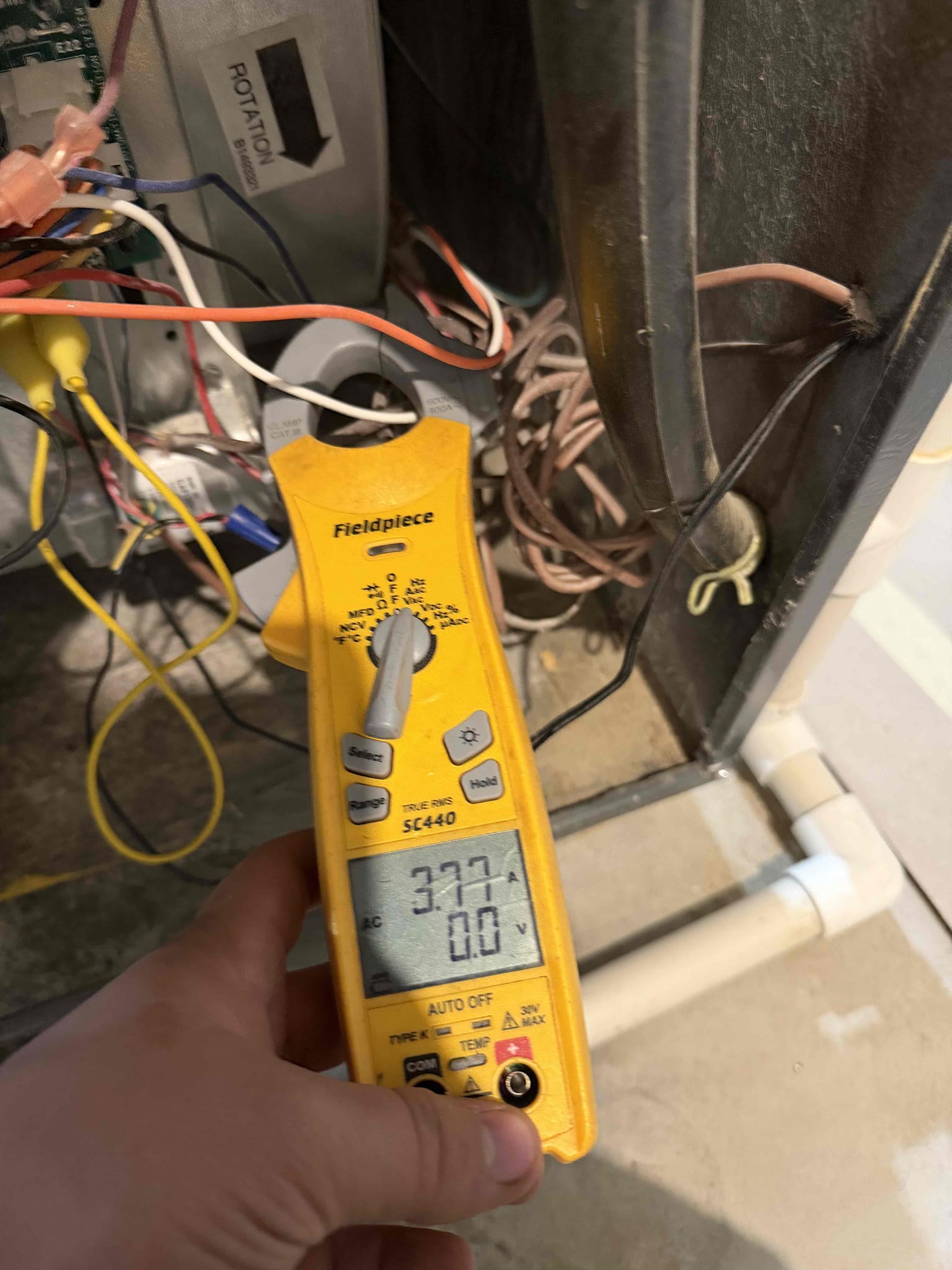 I am a skilled professional that works for a Dor-Mar Heating & Air Conditioning company. I recently completed a furnace inspection on a residential property. The furnace was in need of some maintenance, as the flames were yellowing due to fresh paint being in the air. I inspected the furnace and found that the burners were dirty, and the heat exchanger was damaged. I replaced the burners and heat exchanger and tested the furnace to ensure it was working properly. I also provided the customer with some tips on how to maintain their furnace and prevent future issues.