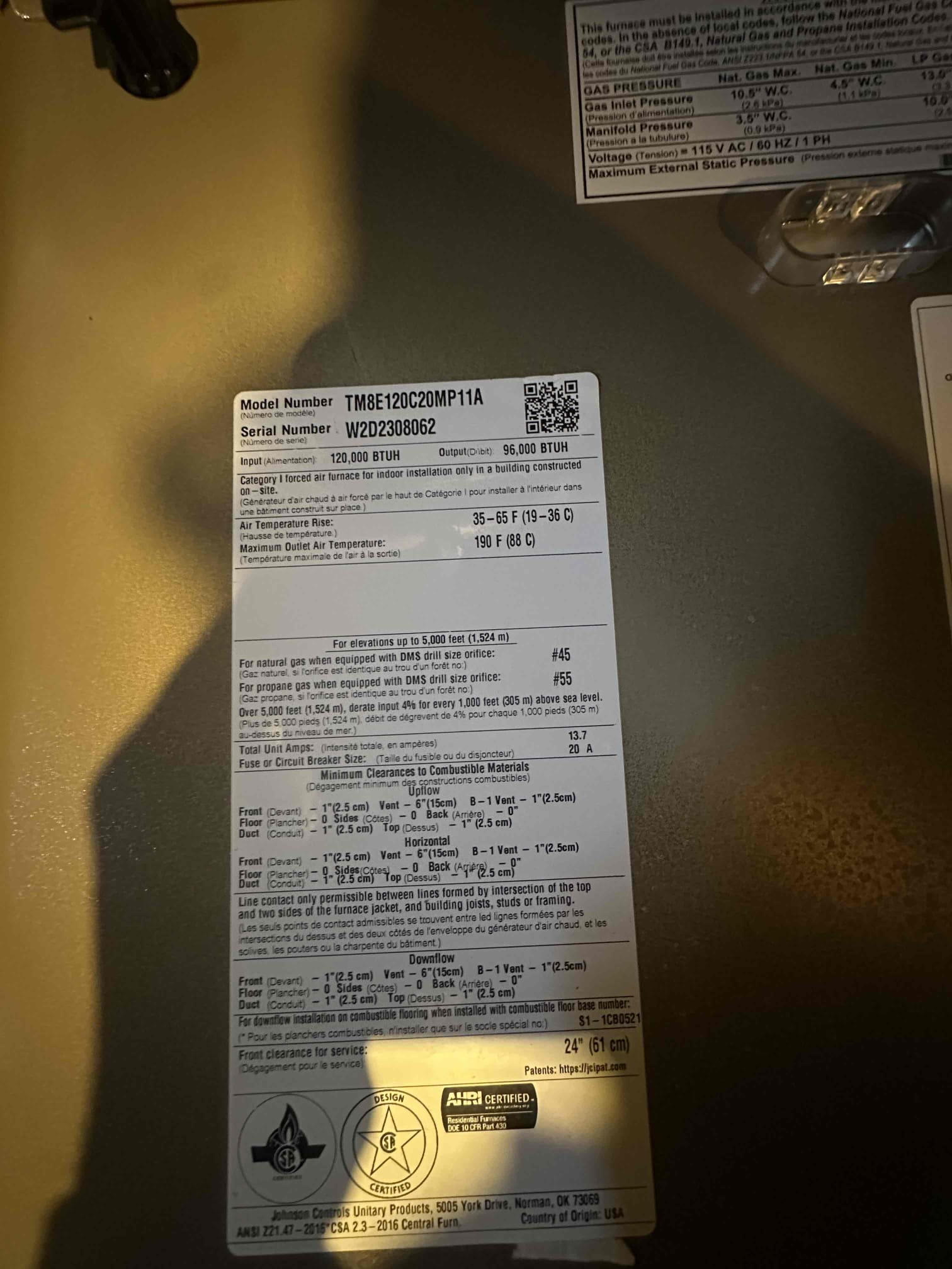 I was dispatched to a residential home to repair a gas leak in the furnace. Upon arrival, I found that the gas company had already shut off the gas supply to the home. I inspected the furnace and found that the gas line had a leak. I repaired the leak and tested the furnace to ensure it was working properly. I also provided the homeowner with instructions on how to prevent future gas leaks.