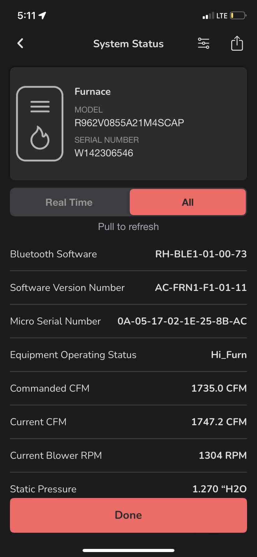I was called to a home to check on a unit that wasn't heating properly. Upon inspection, I found that the unit was stuck in low fire mode and had to change the settings in the circuit board to high fire. I also found fault codes for pressure switch faults and a drain line that was completely backed up. I cut the drain line and the customer said he would put it back together after the sump pump got cleared out.