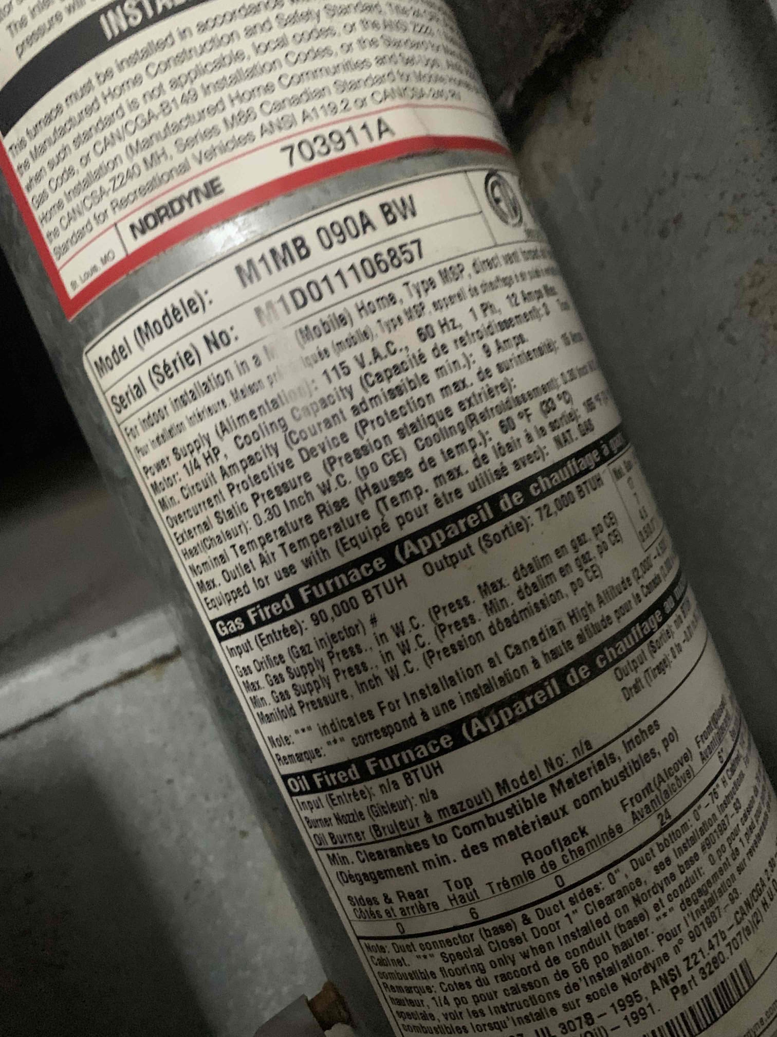 Unit not heating.  Found neat thermostat wired wrong. Fixed wiring going to thermostat and checked system operation. System ran but circuit board had a blinking yellow light which is a low flame sensed fault. Put in parts order form for new ignter/flame sensor. 