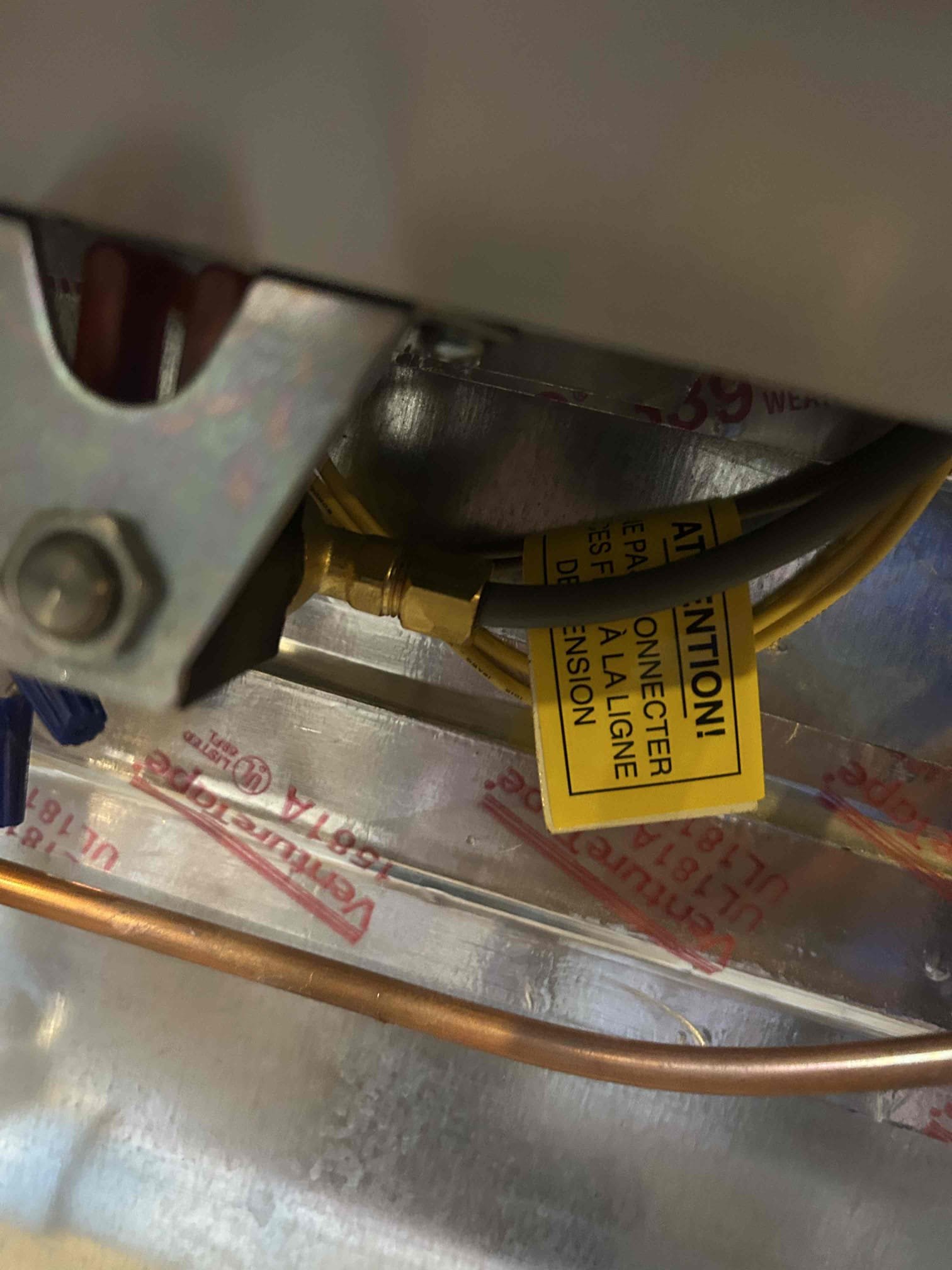 Tightened nut on solenoid unit up & running 