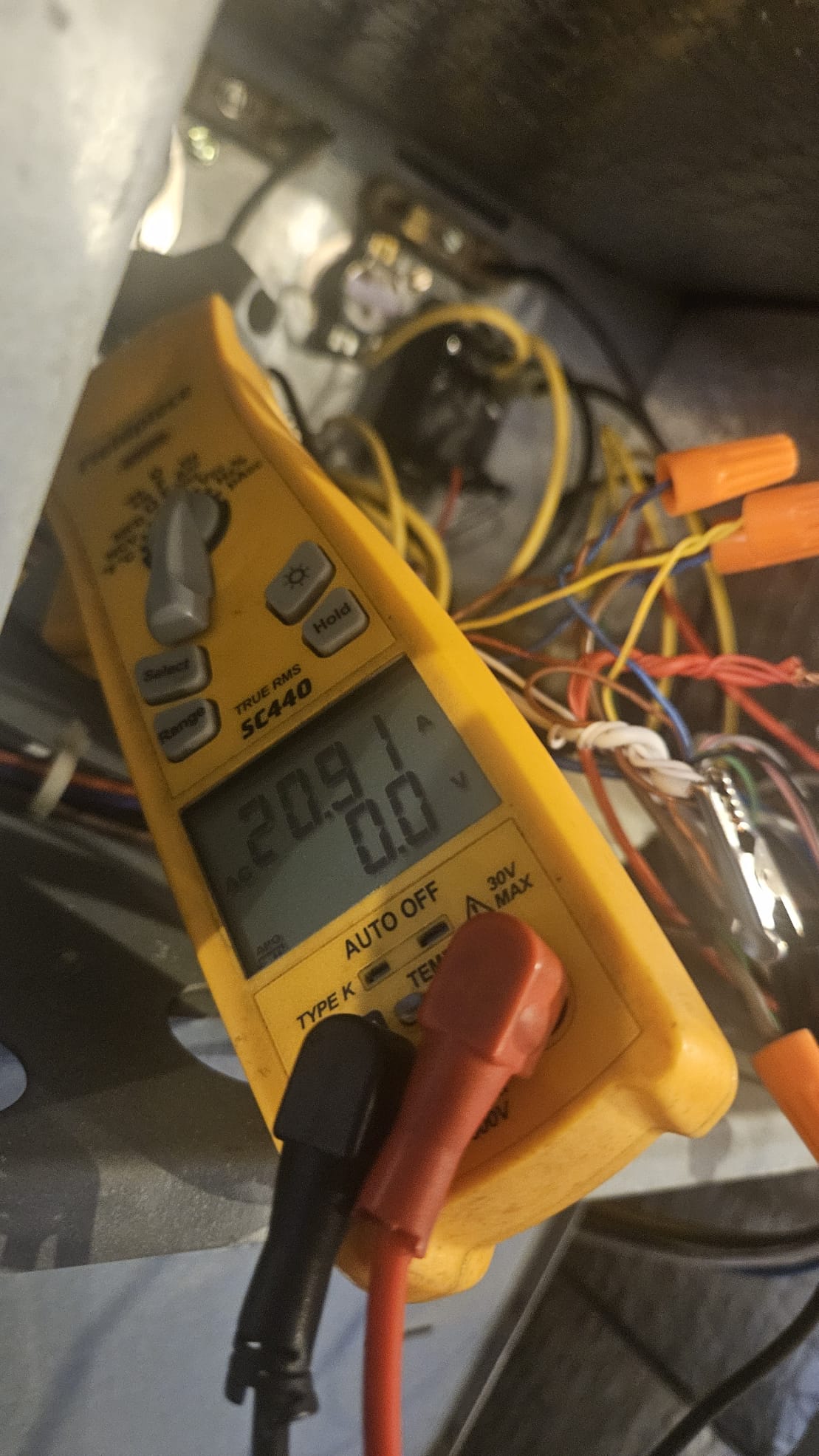 The air handler is working great no issues found 