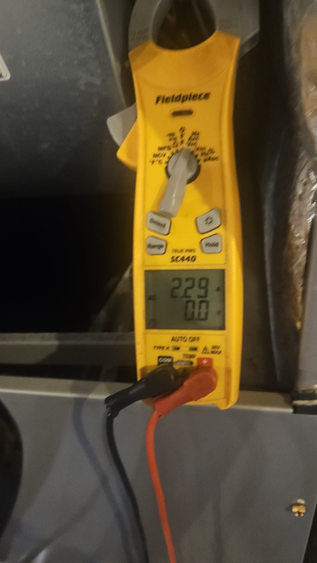 The air handler is working great no issues found 