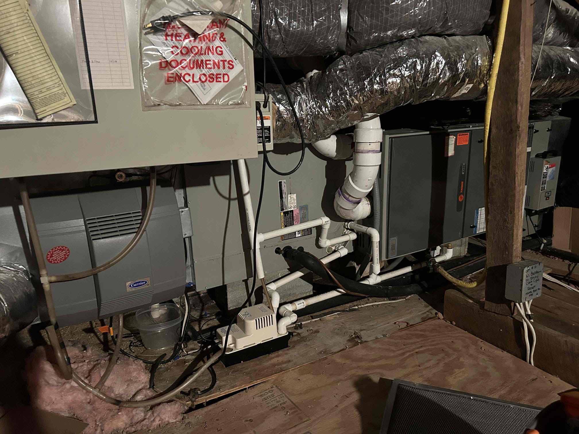 Performed furnace maintenance. Completed maintenance checklists. 