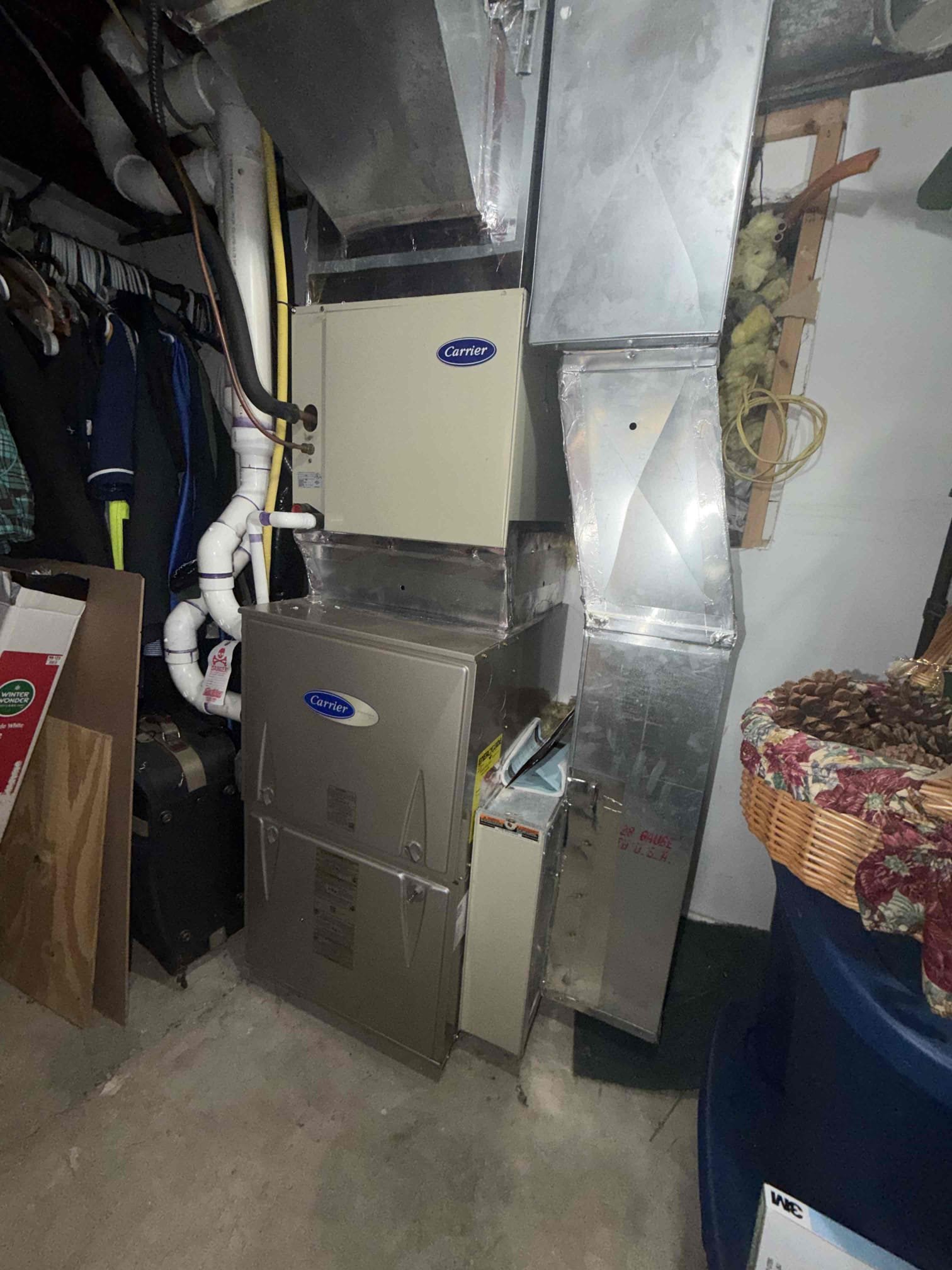 Completed a no heat call, performed an inspection on unit that was red tagged by gas company and other HVAC company, found damage in heat exchanger recommended a few different options, system was decided to be replaced by homeowner and is getting installed Monday