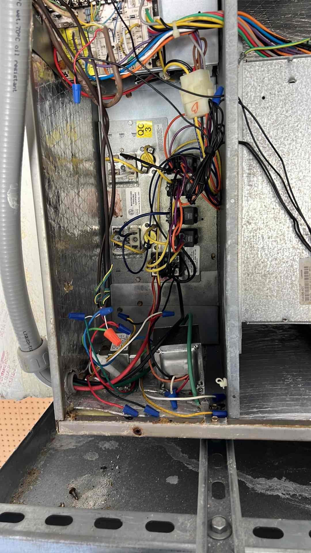 Got info for HVACI. Left contact info 