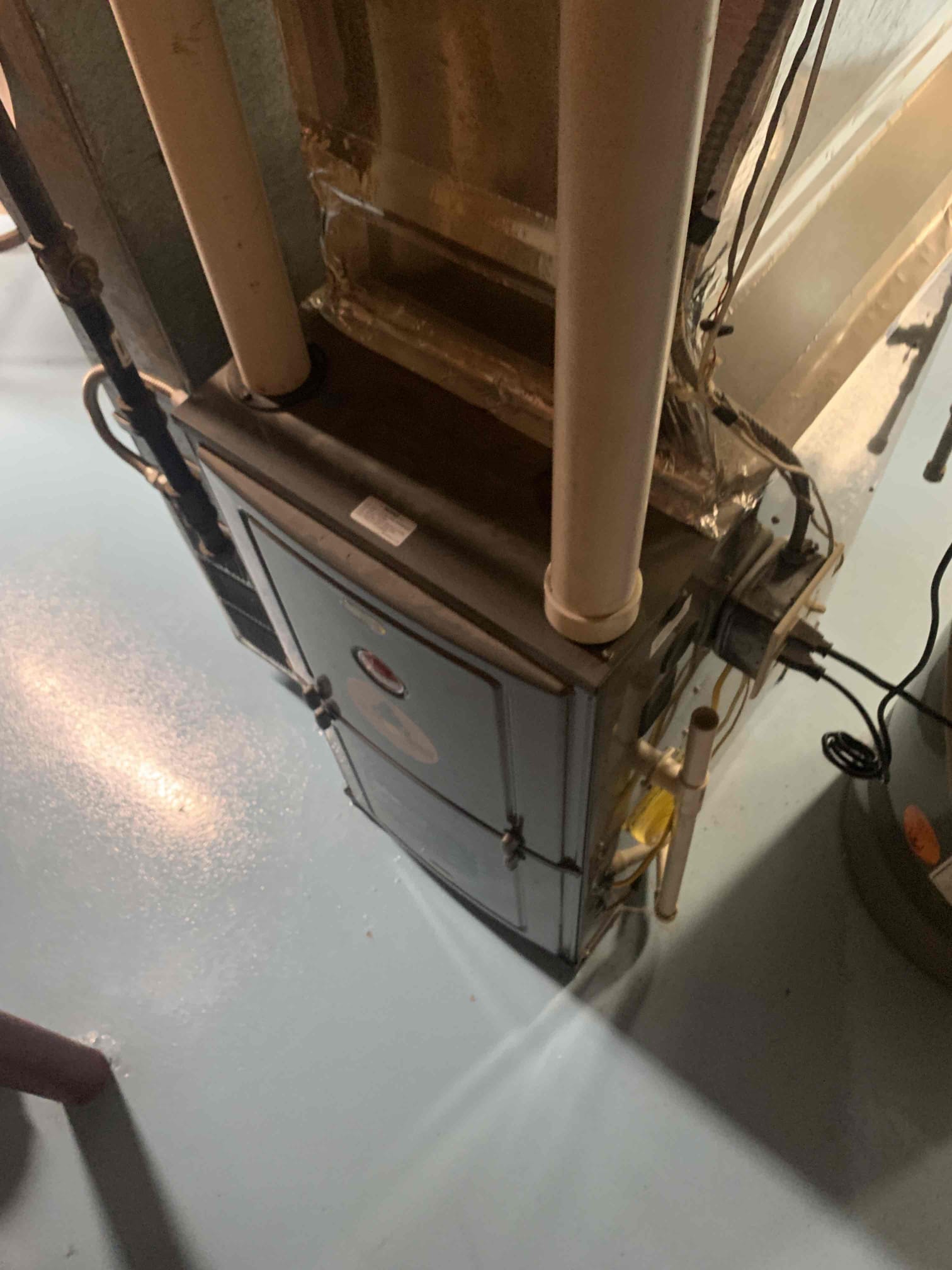 Customer couldn’t set thermostat to heat. Found problem to be in thermostats settings. Fixed thermostat settings and system is running correctly