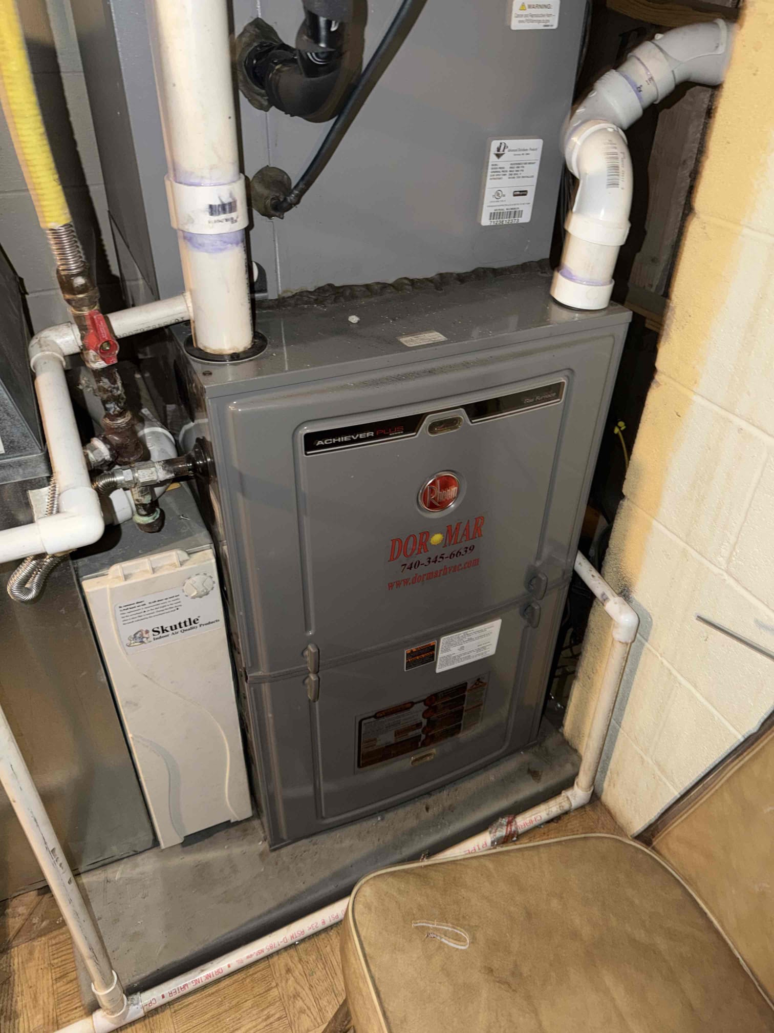 System is throwing code 58 59 and 10, took a look into your system and found plugged up drain line, cleared drain line and cleaned off water sensors, system is running well