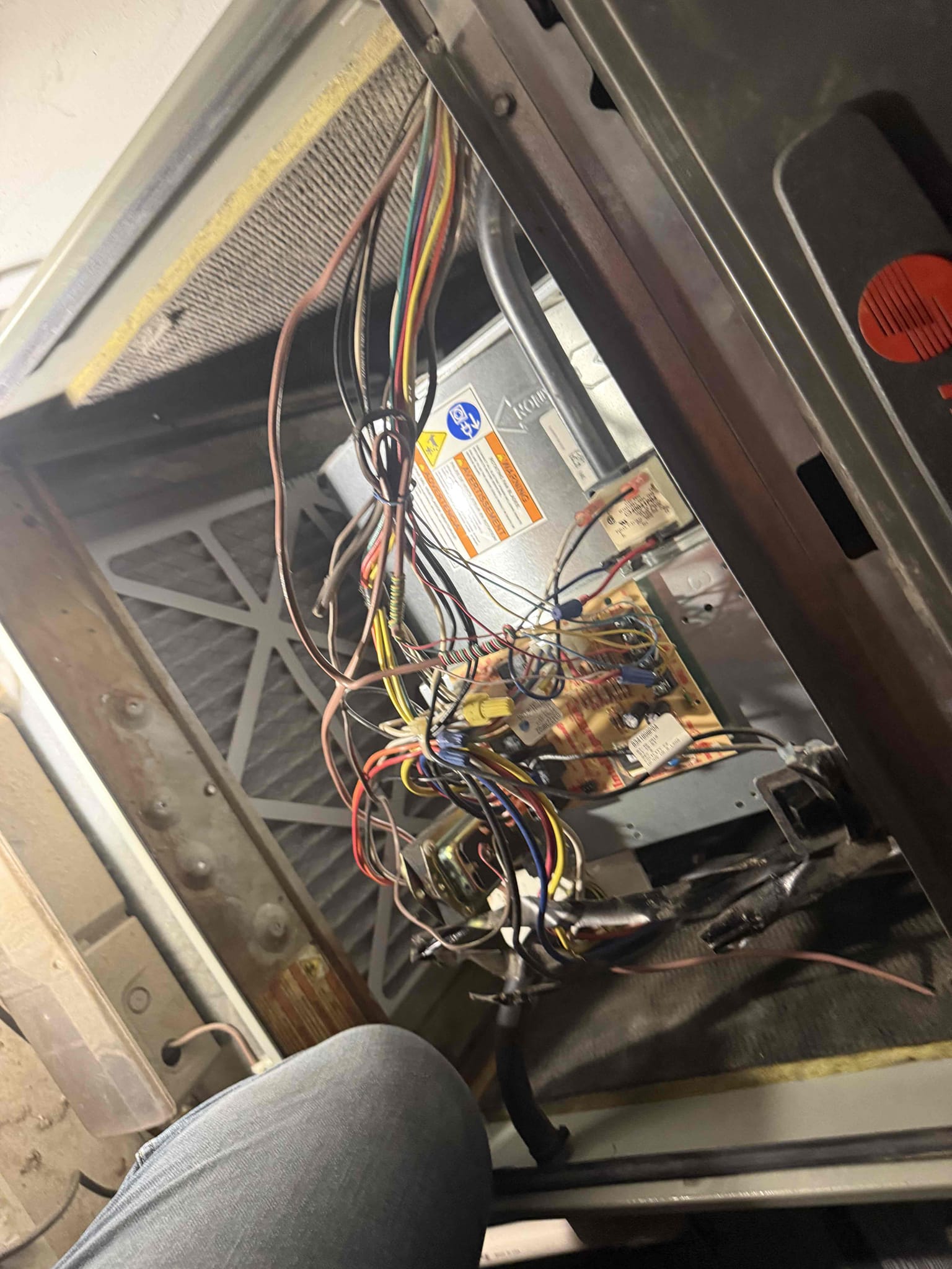 SYSTEM NEEDS NEW BLOWER WHEEL AND MOTOR. SENT OVER ESTIMATE AWAITING APPROVAL