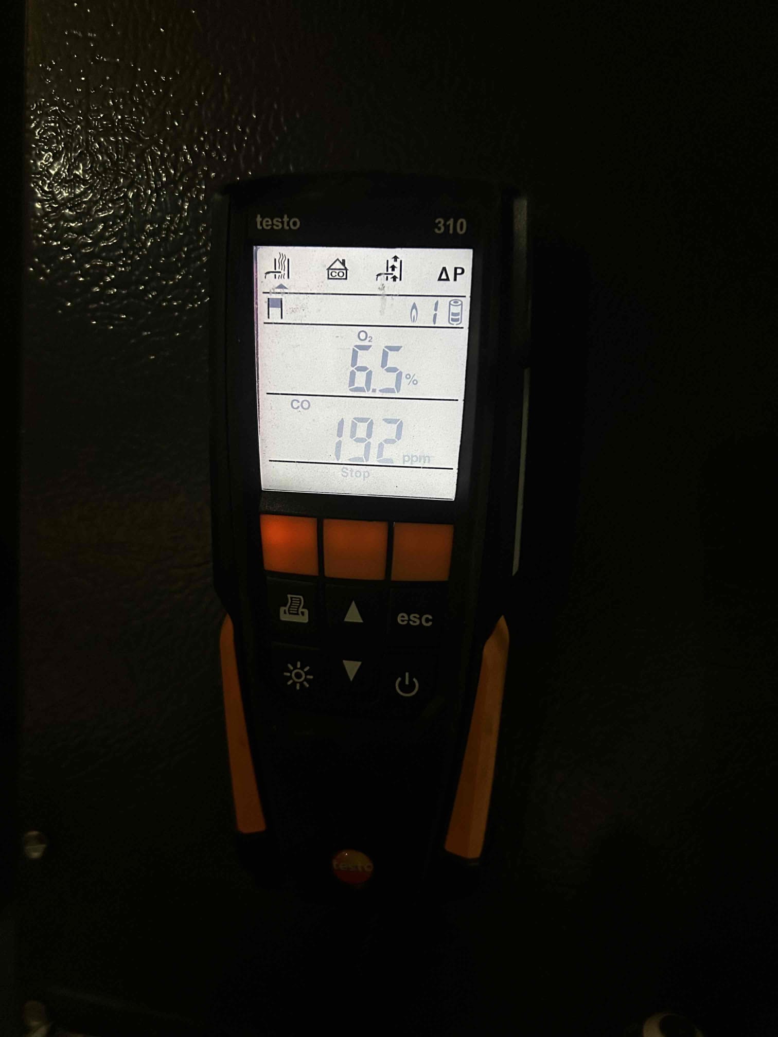 Gas pressure set too high, changed filter, & uncovered vents. Unit up & running 