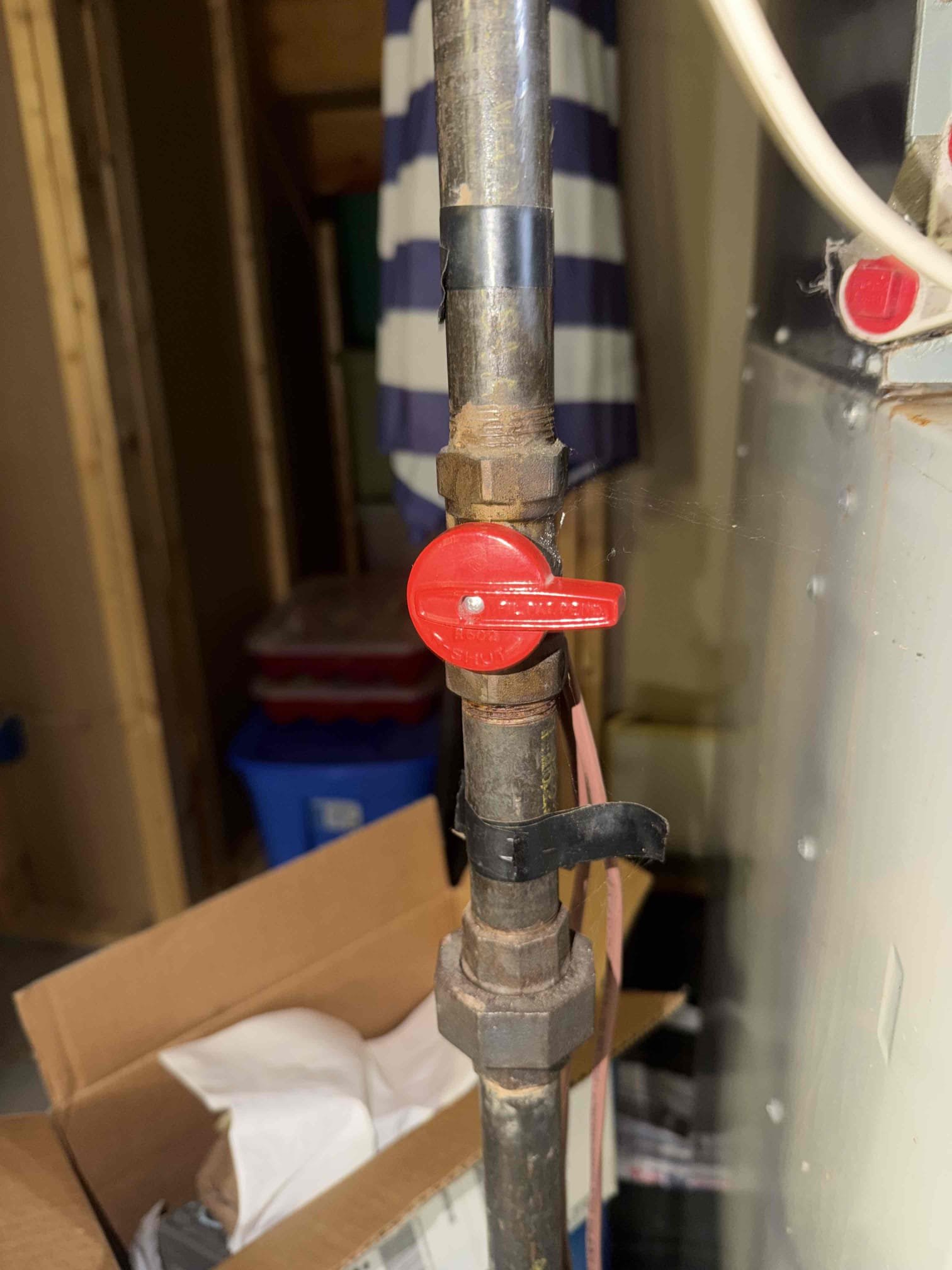 Completed a service call, system had a failed heat exchanger and was unsafe to operate. System was red tagged until decision can be made about what to do with furnace. Customer has an insurance agency which he is going to see if they will offer any coverage before making a decision.