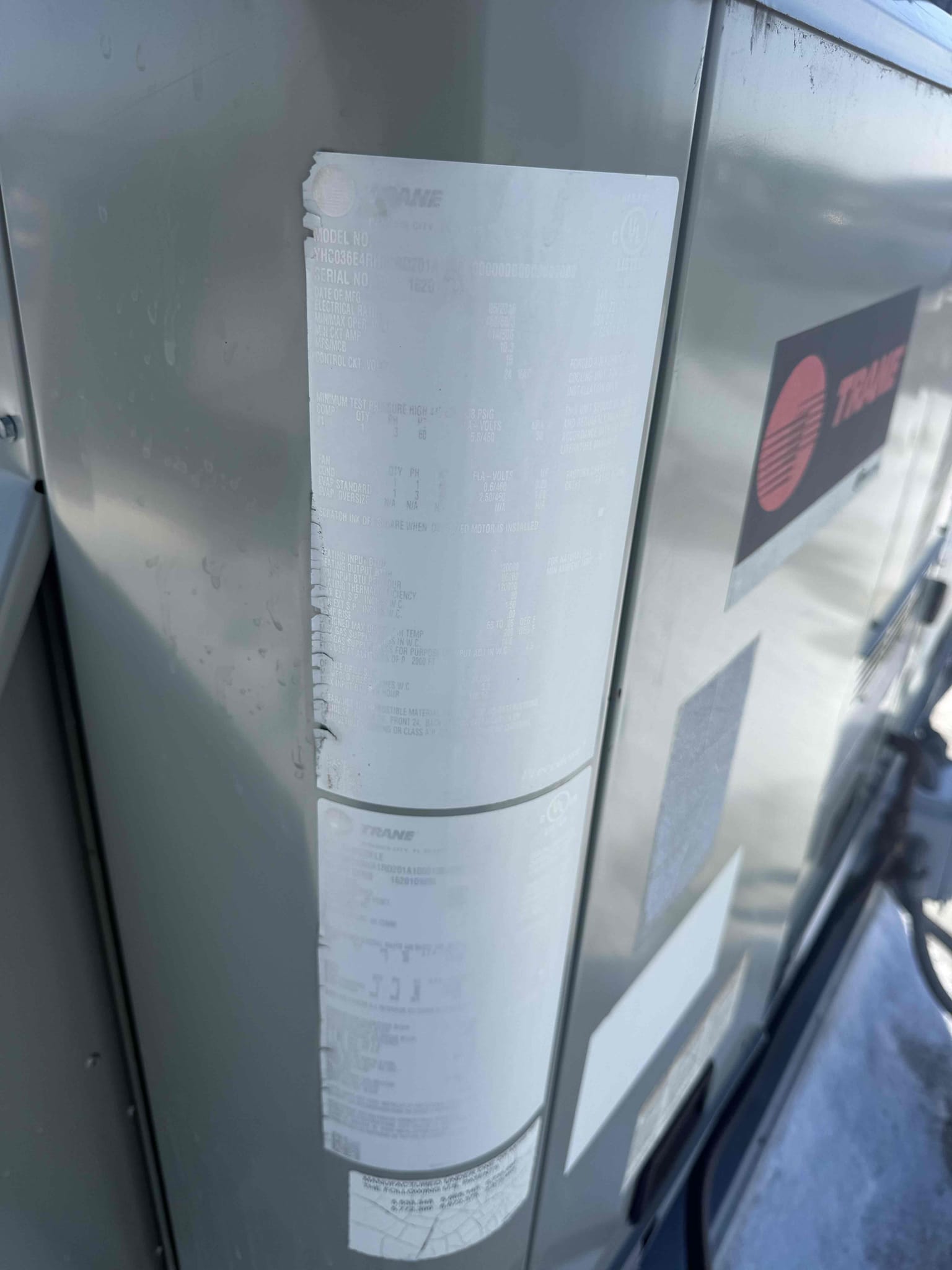 Rooftop unit for front office was out on lim it due to belt being stretched. Replace belt with one provided and system running as it should. Split furnace for top floor of building needs new blower motor and capacitor. Sent over estimate awaiting approval