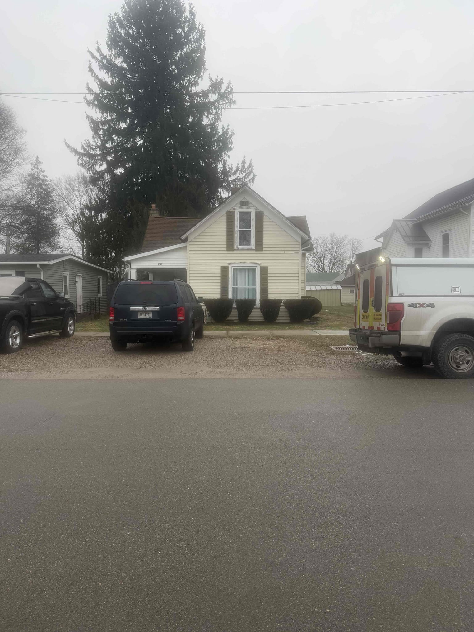  Reason: Columbia gas shut off gas to Home, need plumber out to provide estimate to re-plumb lines