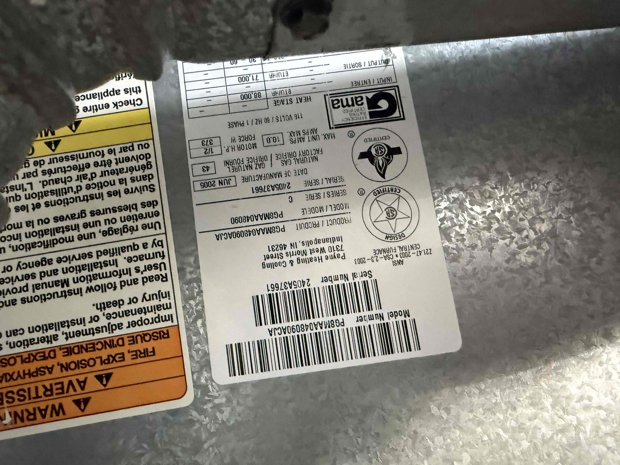 Filters clogged causing the unit to go out on high limit. Pulled filter system up and running please schedule us out here to bring two 20x25x1 filters and install them. Sent over estimate for a duct cleaning as well