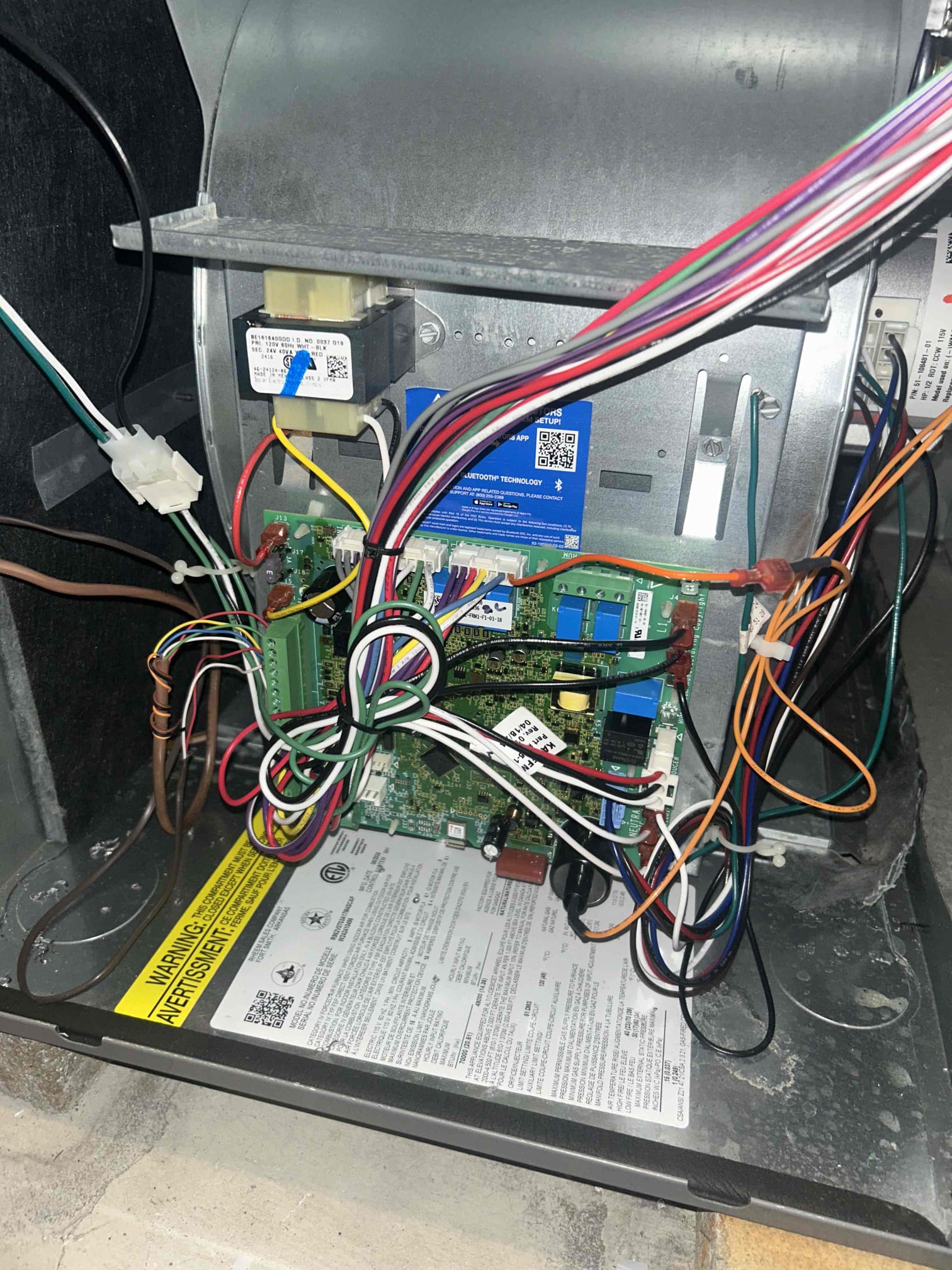 Furnace maintenance: emailed duct cleaning 