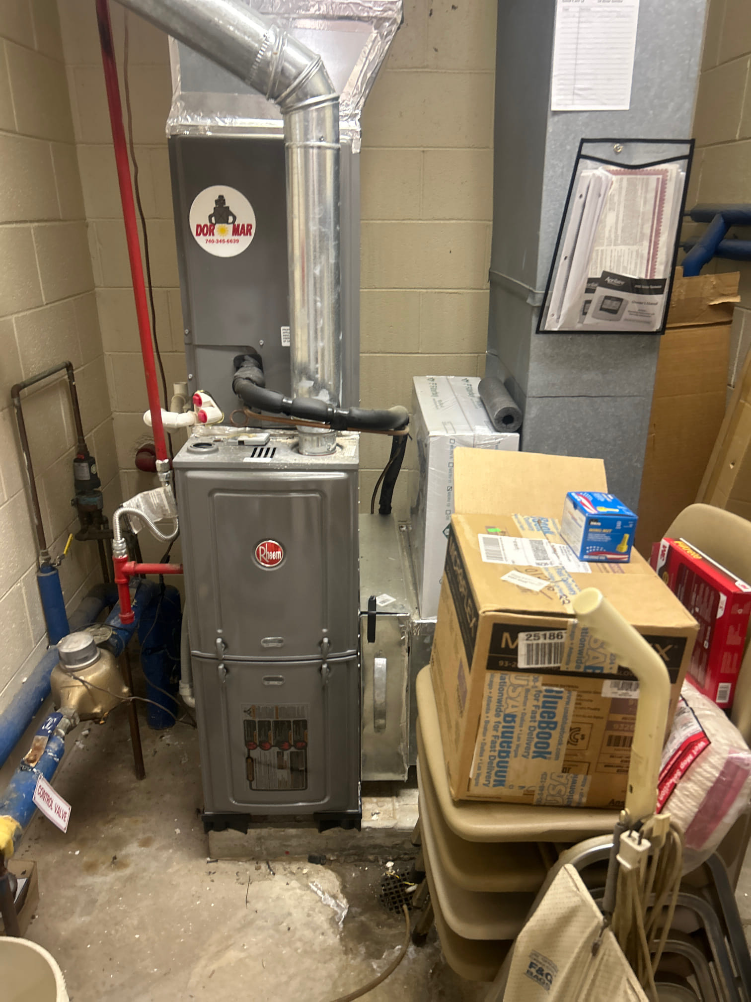 Tripped switch: Told him we may have to change out or delete if it happens again. Unit up & running 