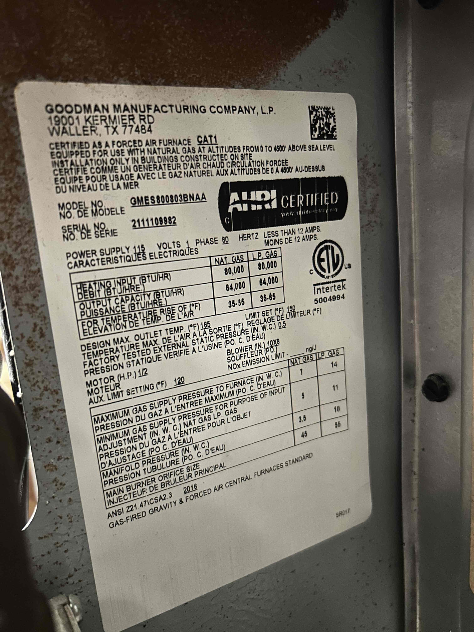 Furnace maintenance: sold duct cleaning 