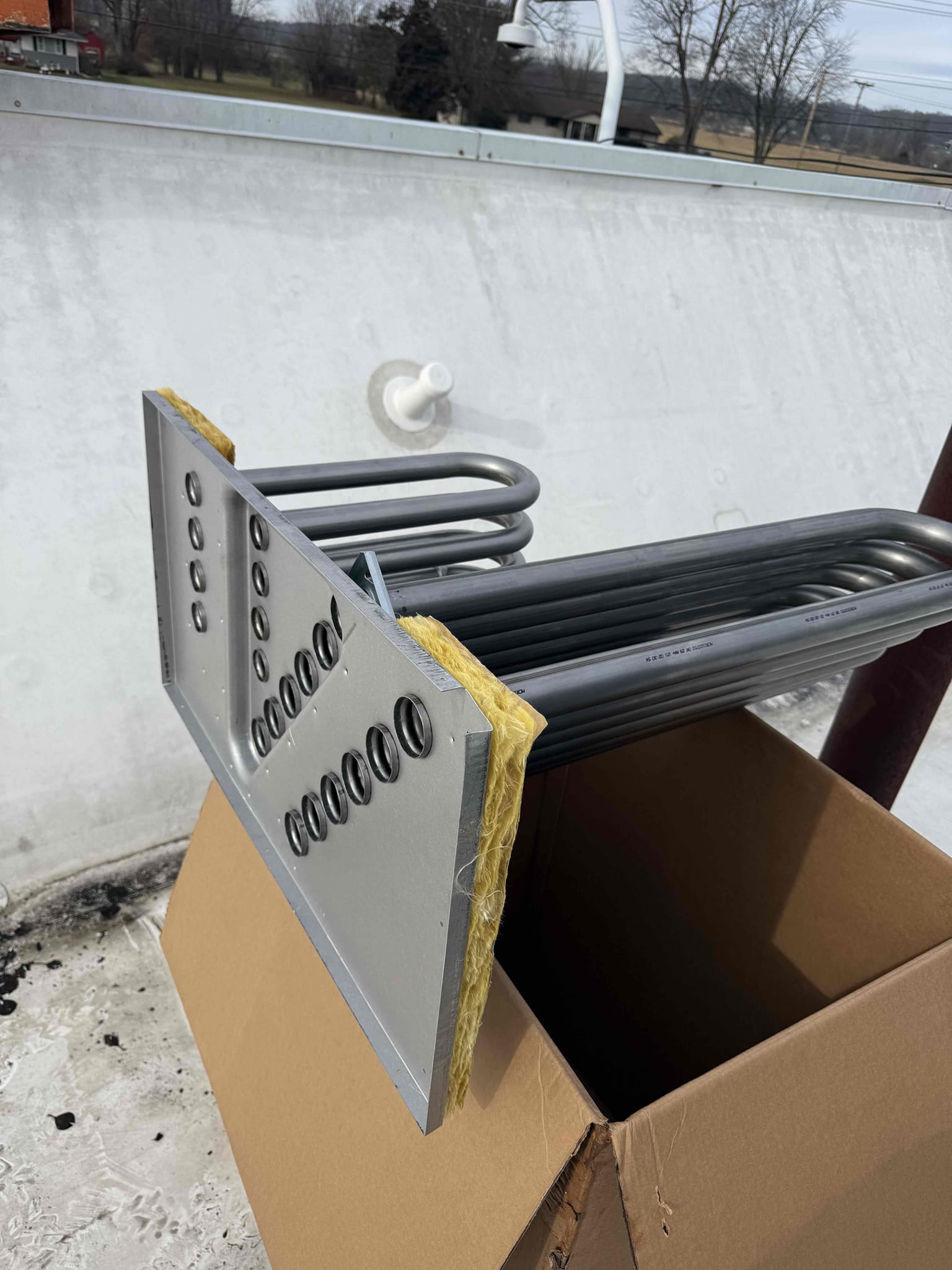 This is an estimate to replace heat exchanger. Half down is required on repair and a 3% processing fee is aded to final cost if paying by credit card. If you would like to move forward with this sign estimate and we will order heat exchanger and schedule this. Exchanger is special order from manufacture it is 7-10 days out once ordered. Thank you Adam

Job complete system up and running