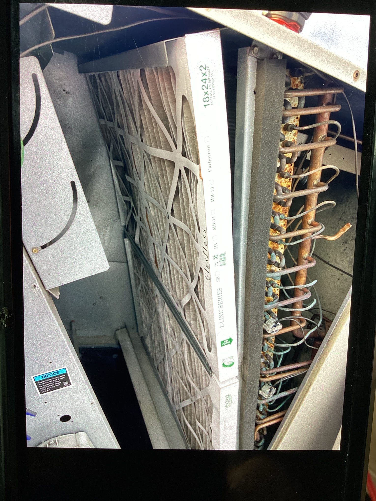 Roof is icy need to reschedule this 