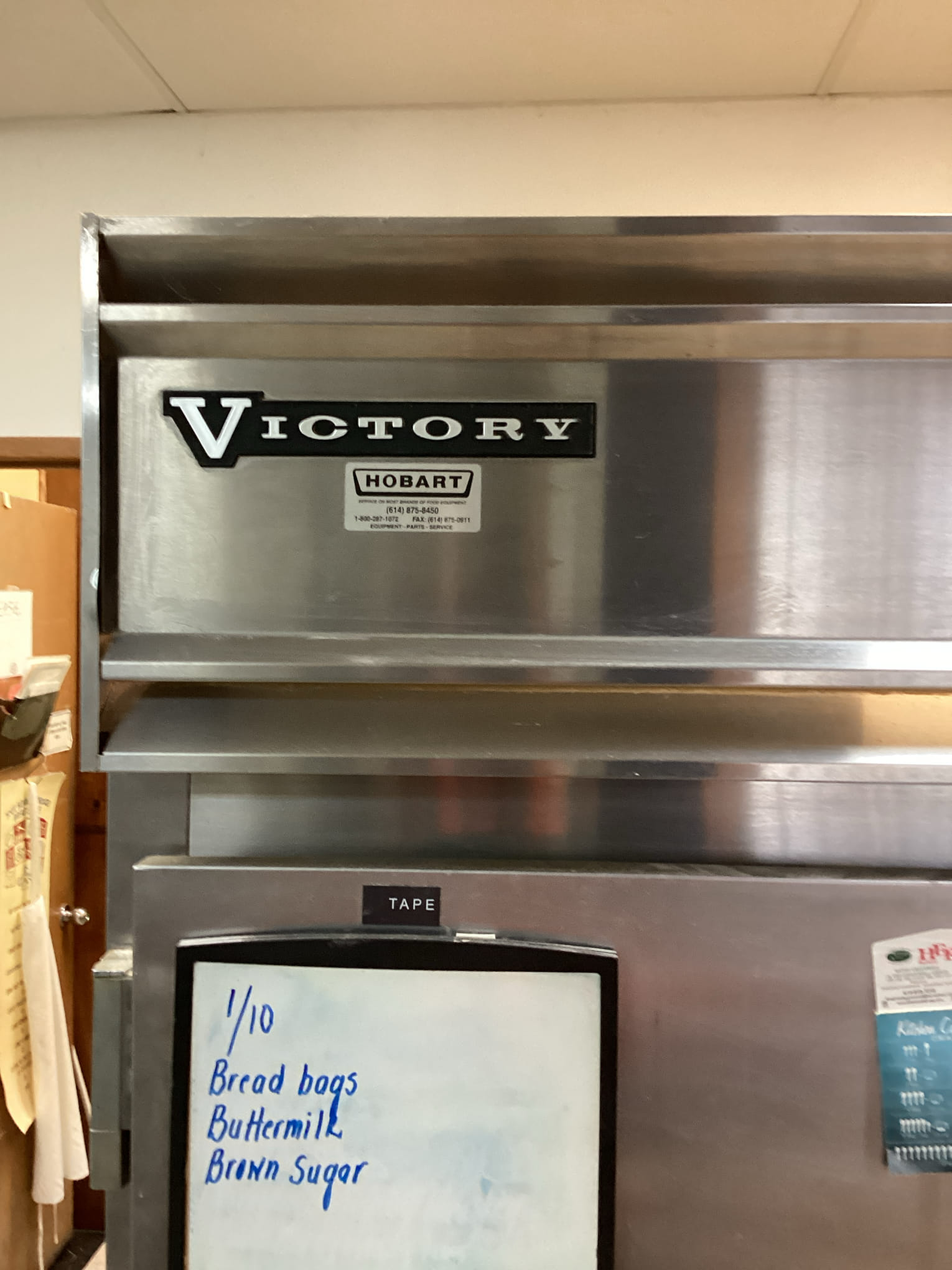 Compressor is bad old r-12system recommend replacing this fridge. Advised customer to unplug reach in due to plug being swollen 