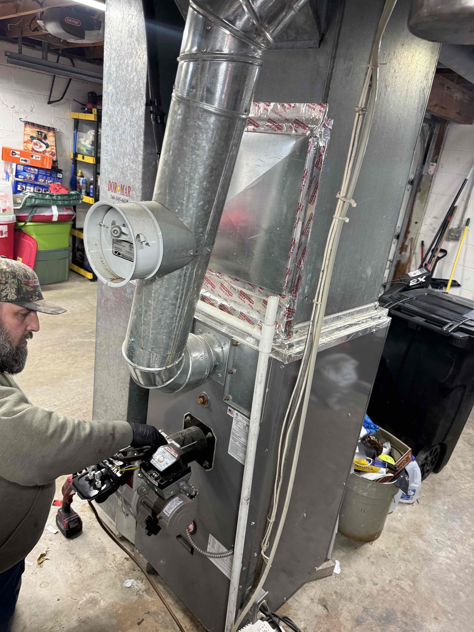 Upon arrival, I inspected the furnace and identified that the fire eye was obstructed, preventing proper ignition. I carefully cleaned the fire eye, ensuring all debris and buildup were removed. Following the cleaning, I conducted a series of tests to confirm the furnace was functioning correctly. The furnace was then restarted, and it ignited smoothly, indicating the cleaning was successful. I verified the system's performance and ensured everything was operating efficiently. The job was completed to the client's satisfaction.